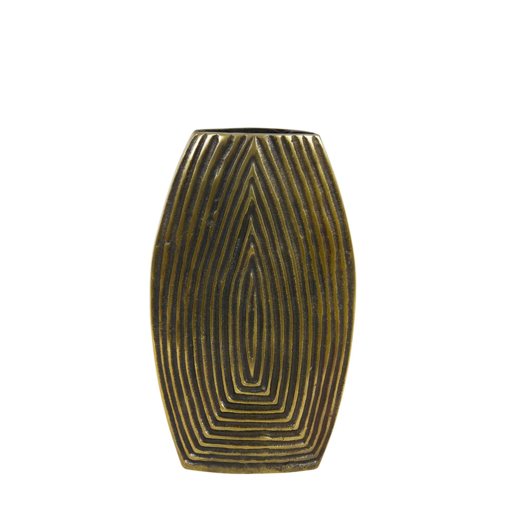 Light & Living Dekovase Vase Matancito - Antik Bronze - 22x7x28cm