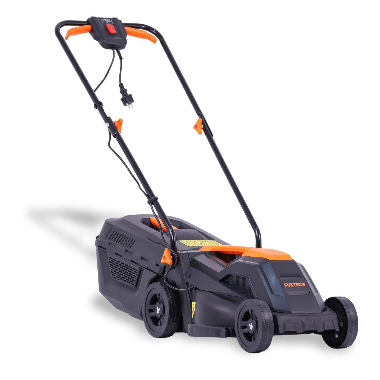 FUXTEC electric lawnmower FX-RME33, 33 cm cutting width, 30 L grass catcher, 220 V