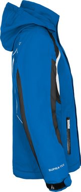 Bergson Winterjacke JENS Kinder Skijacke, perfekt für junge Wintersportler, Normalgrößen, blau