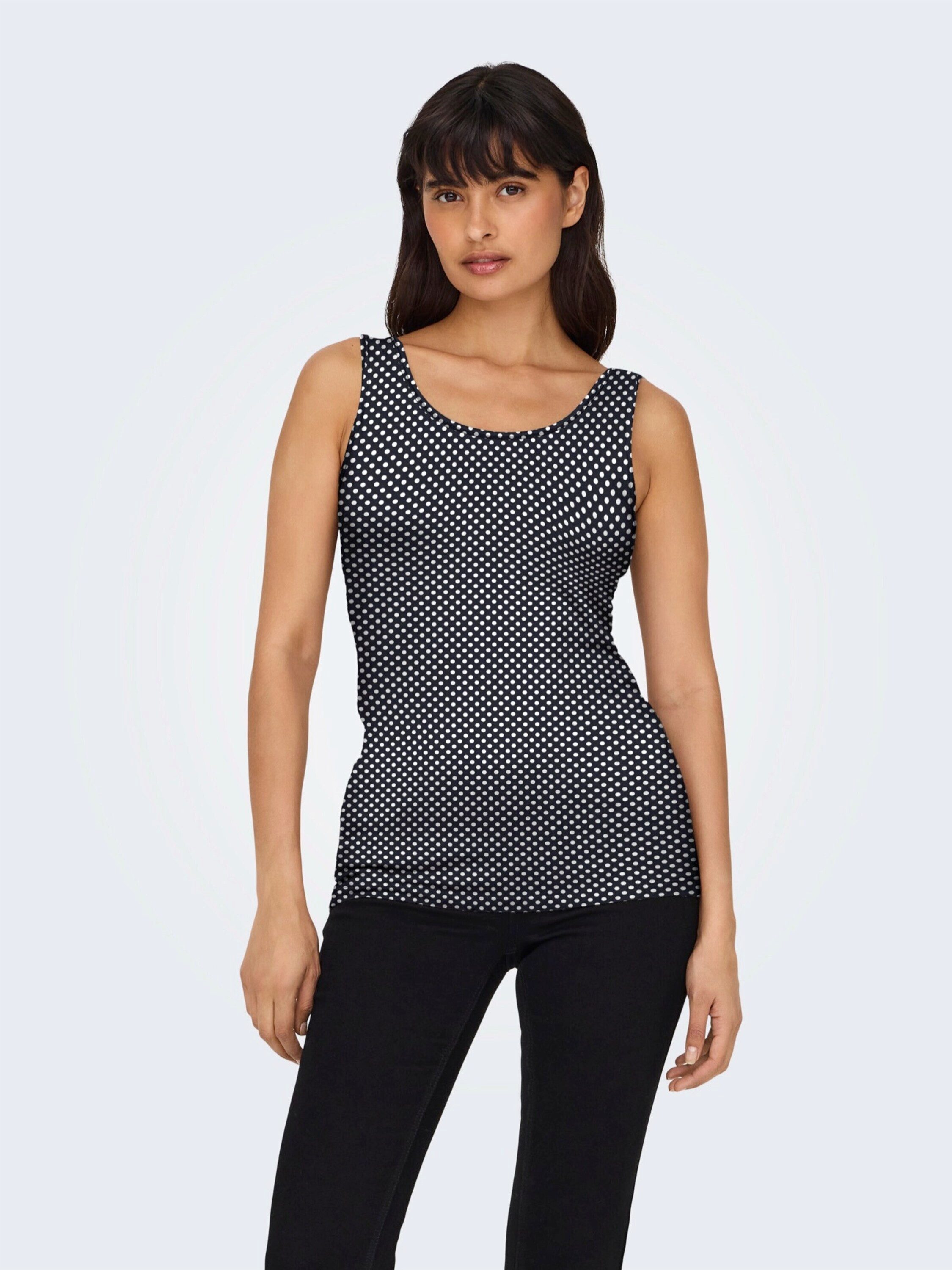 ONLY Shirttop ONLLIVE LOVE (2-tlg) Plain/ohne Details