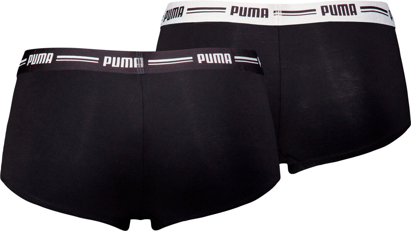 PUMA Hipster PUMA WOMEN MINI SHORT 2P PACK 200 black günstig online kaufen