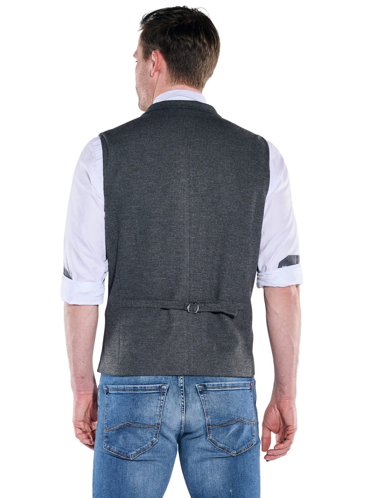 Engbers Anzugweste engbers Herren Sakkoweste, Dunkelgrau günstig online kaufen