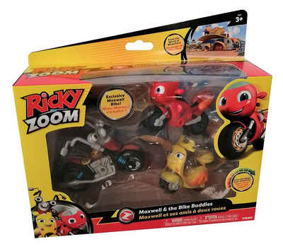 Tomy® Spielzeug-Motorrad Tomy T20042 Ricky Zoom Maxwell & The Bike Buddies