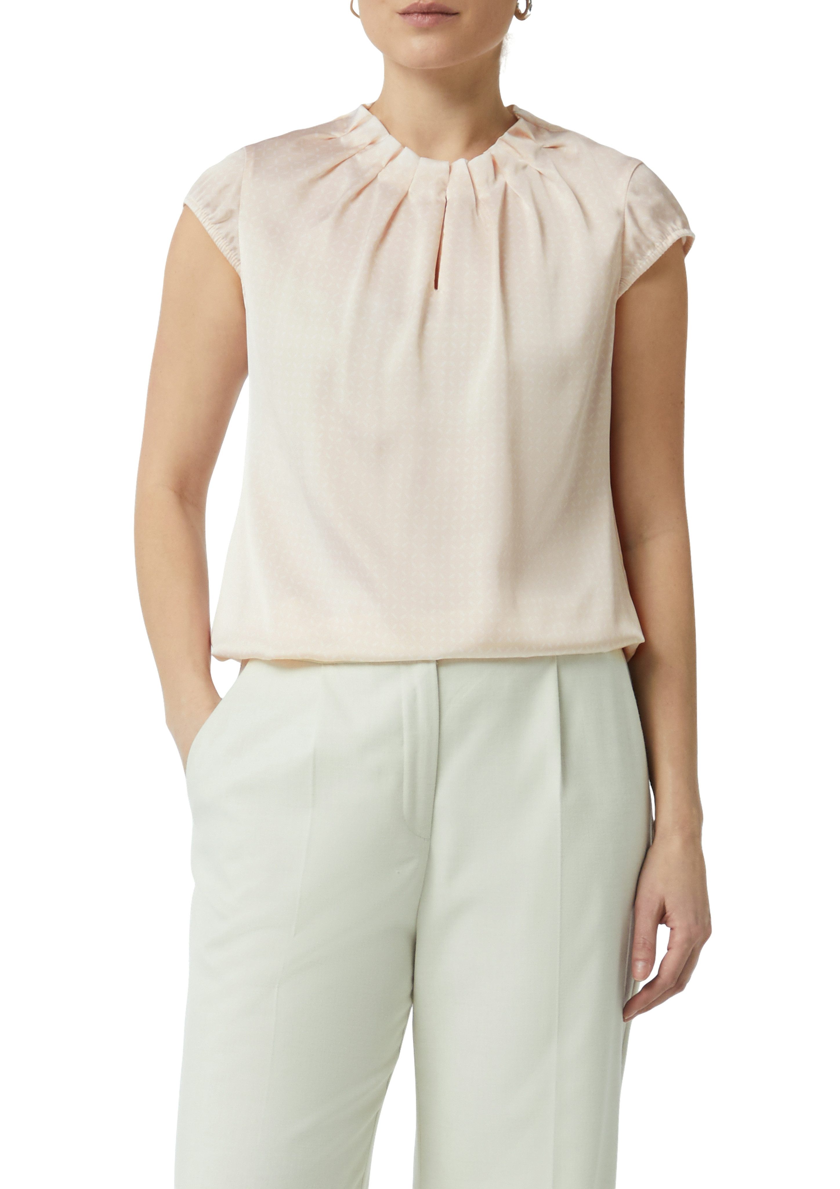 Satinbluse
