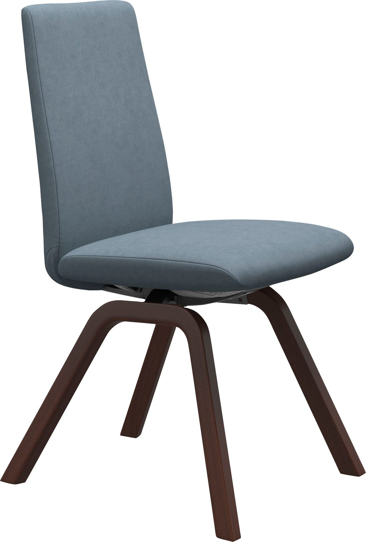 Stressless® Polsterstuhl Laurel, Low Back, Größe M, mit schräggestellten Beinen in Walnuss