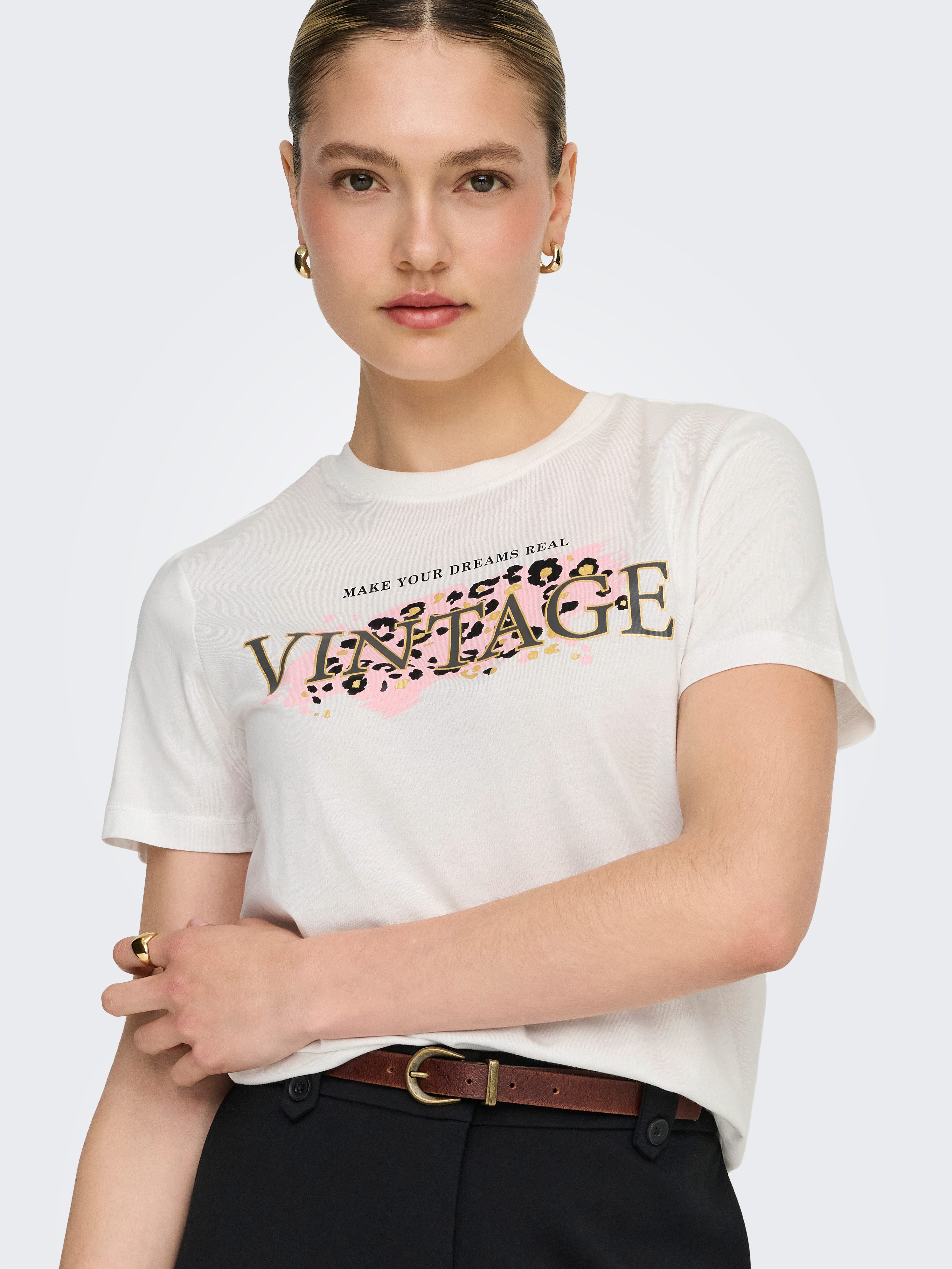 ONLY Kurzarmshirt ONLFREEZE LIFE S/S HEART TEE BOX JRS Baumwolle, regular f günstig online kaufen
