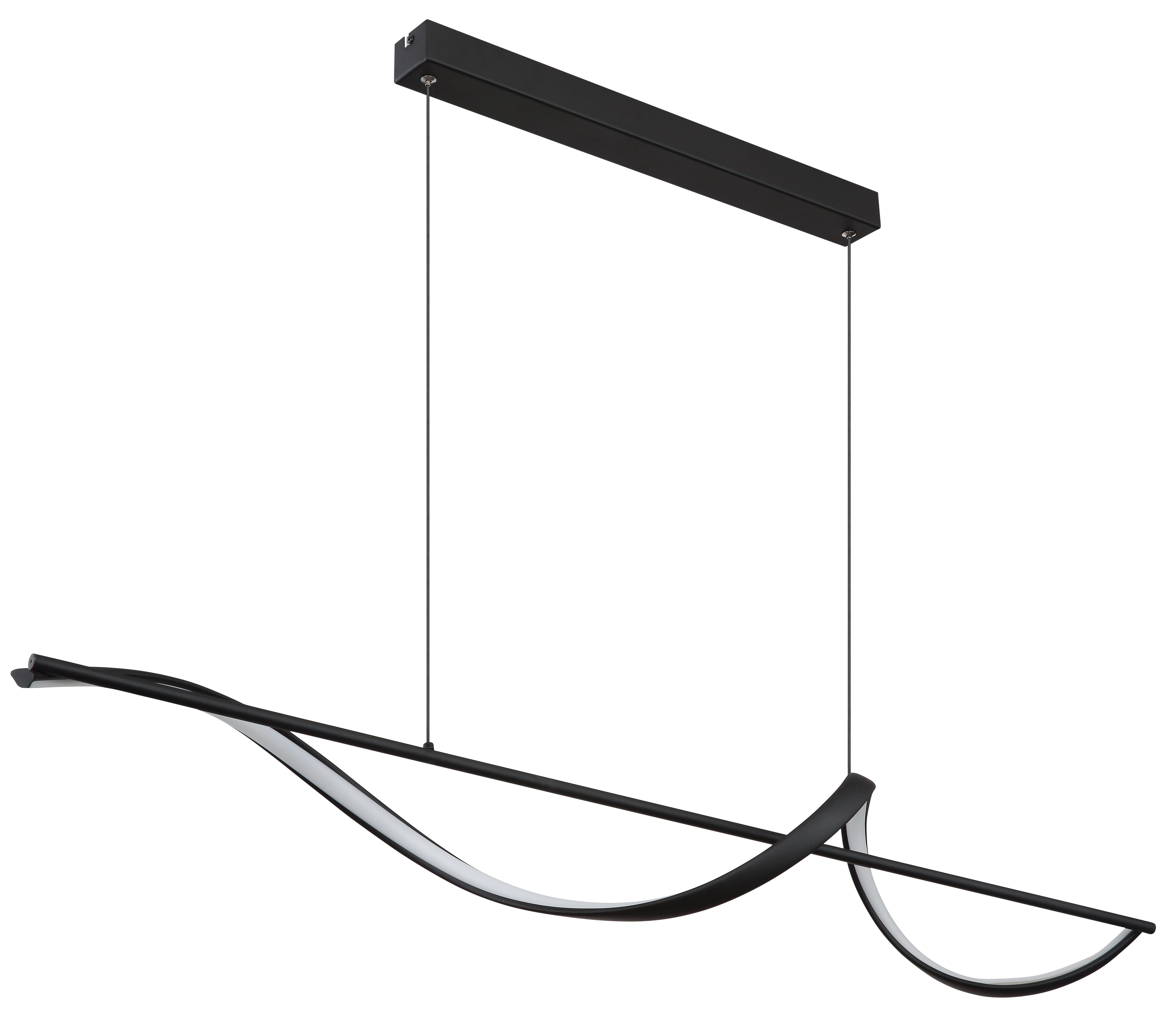 GLOBO LIGHTING LED Pendelleuchte VIOLINO, LED fest integriert, Warmweiß, Hängelampe/Hängeleuchte/Wohnzimmer/Esstisch/elegant