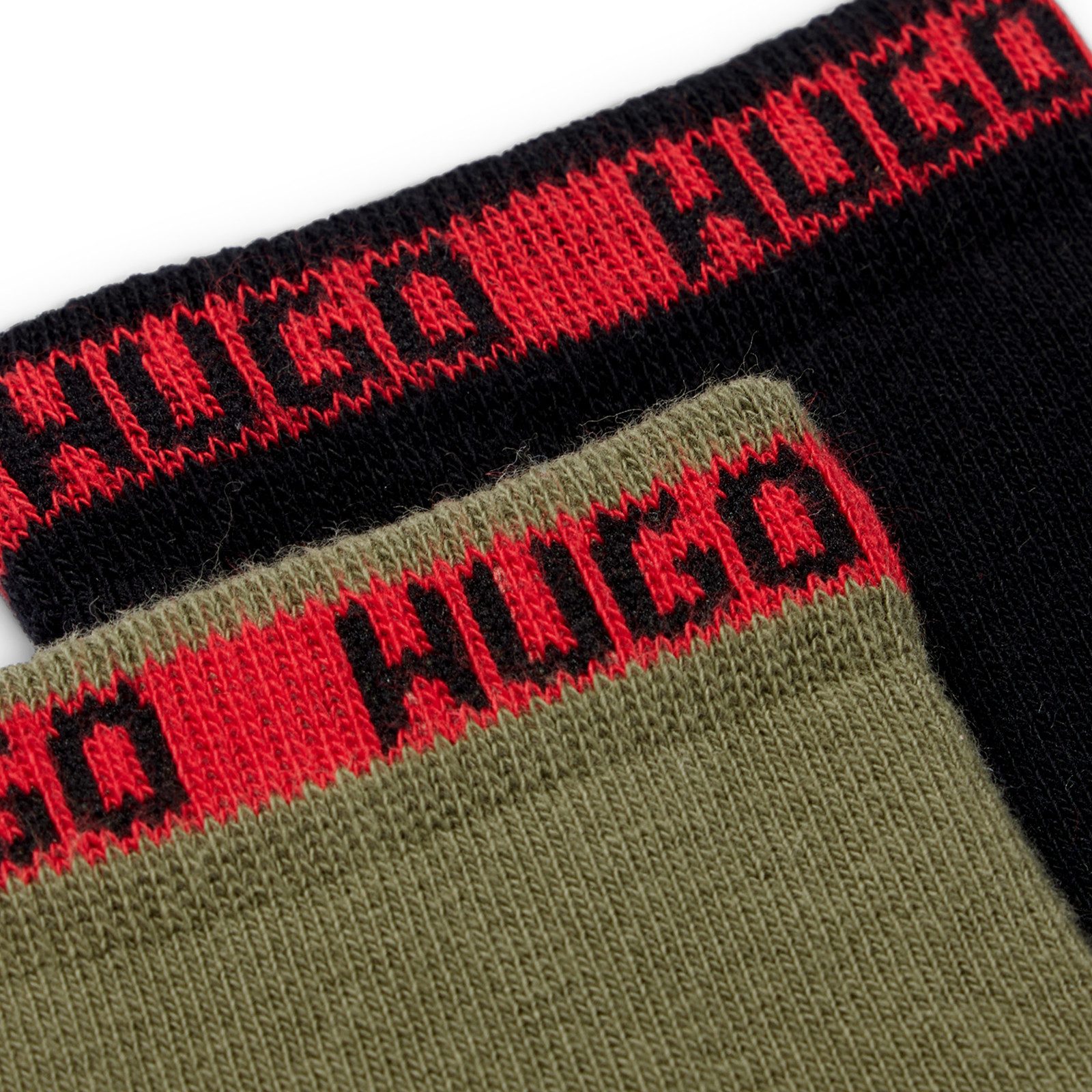 HUGO Kurzsocken SH Tape CC (4-Paar) mit Logo-Detail günstig online kaufen