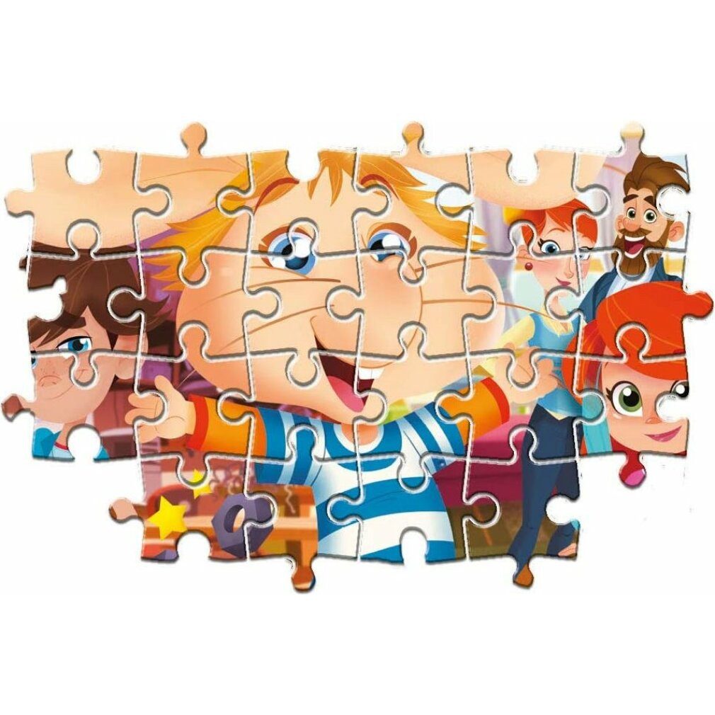 Clementoni® Puzzle CLEMENTONI Puzzle Maus Gigio MAXI 60 Teile, Puzzleteile