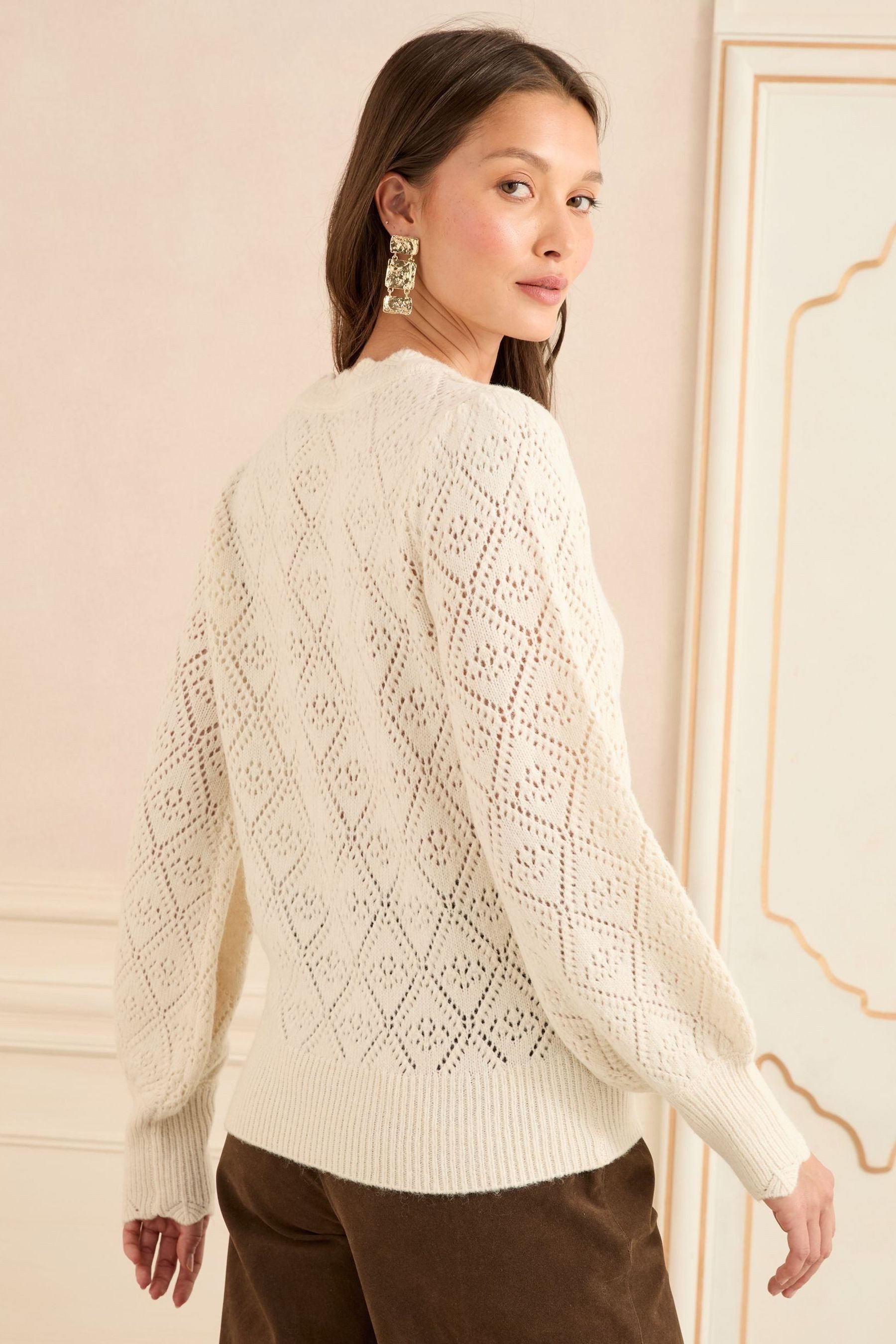 Love & Roses Strickpullover Love & Roses Strickpullover im Wickeldesign (1- günstig online kaufen