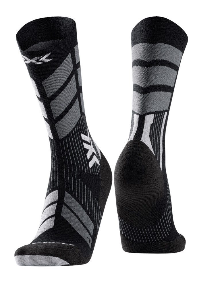 X-Socks Wandersocken X-Country Perform Merino Crew schwarz/grau - 1 Paar