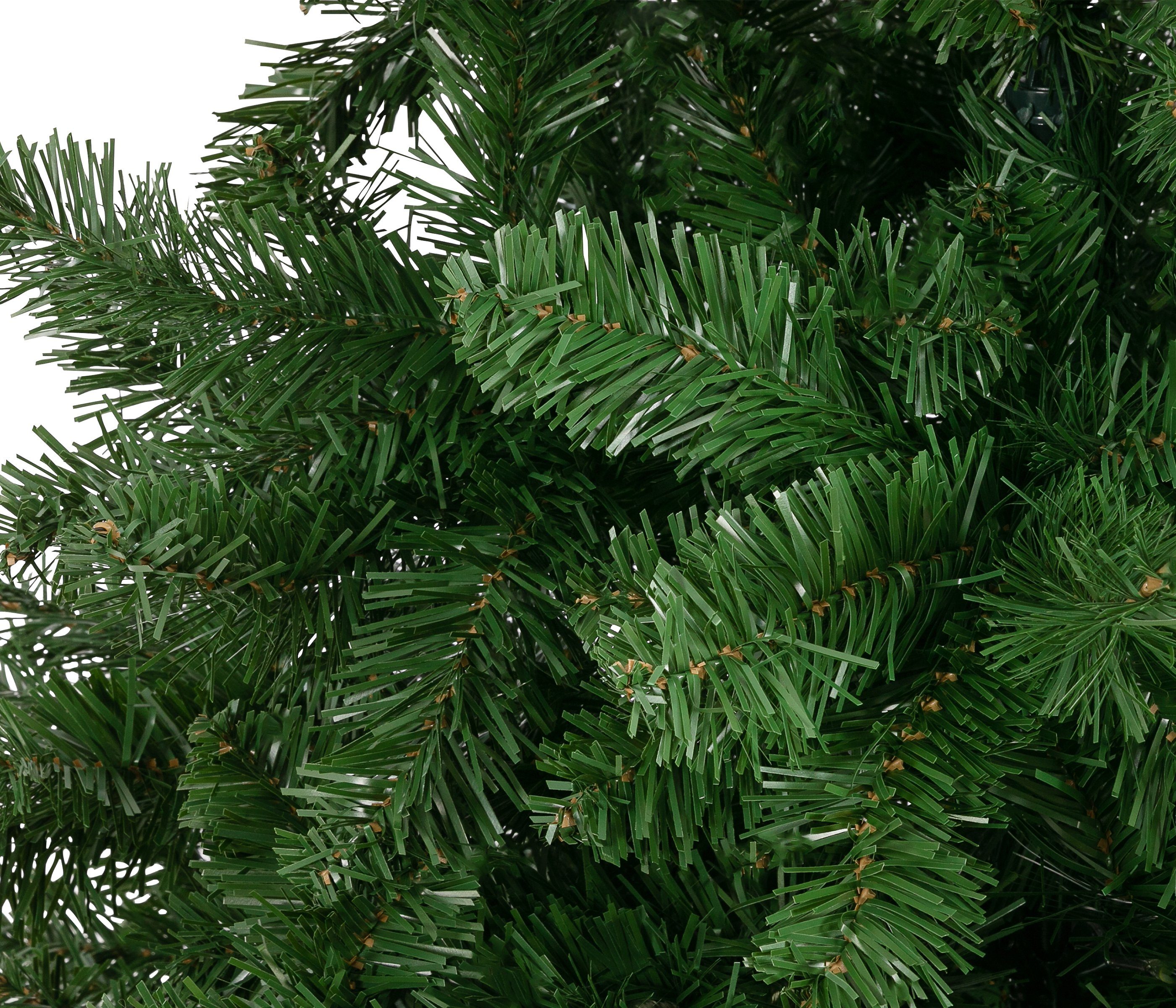 mit 117 Christbaum, cm, künstlicher Höhe Stil 210 Dehner Tanne Künstlicher hochwertiger Weihnachtsbaum Aron Pinie Ständer, cm, Ø
