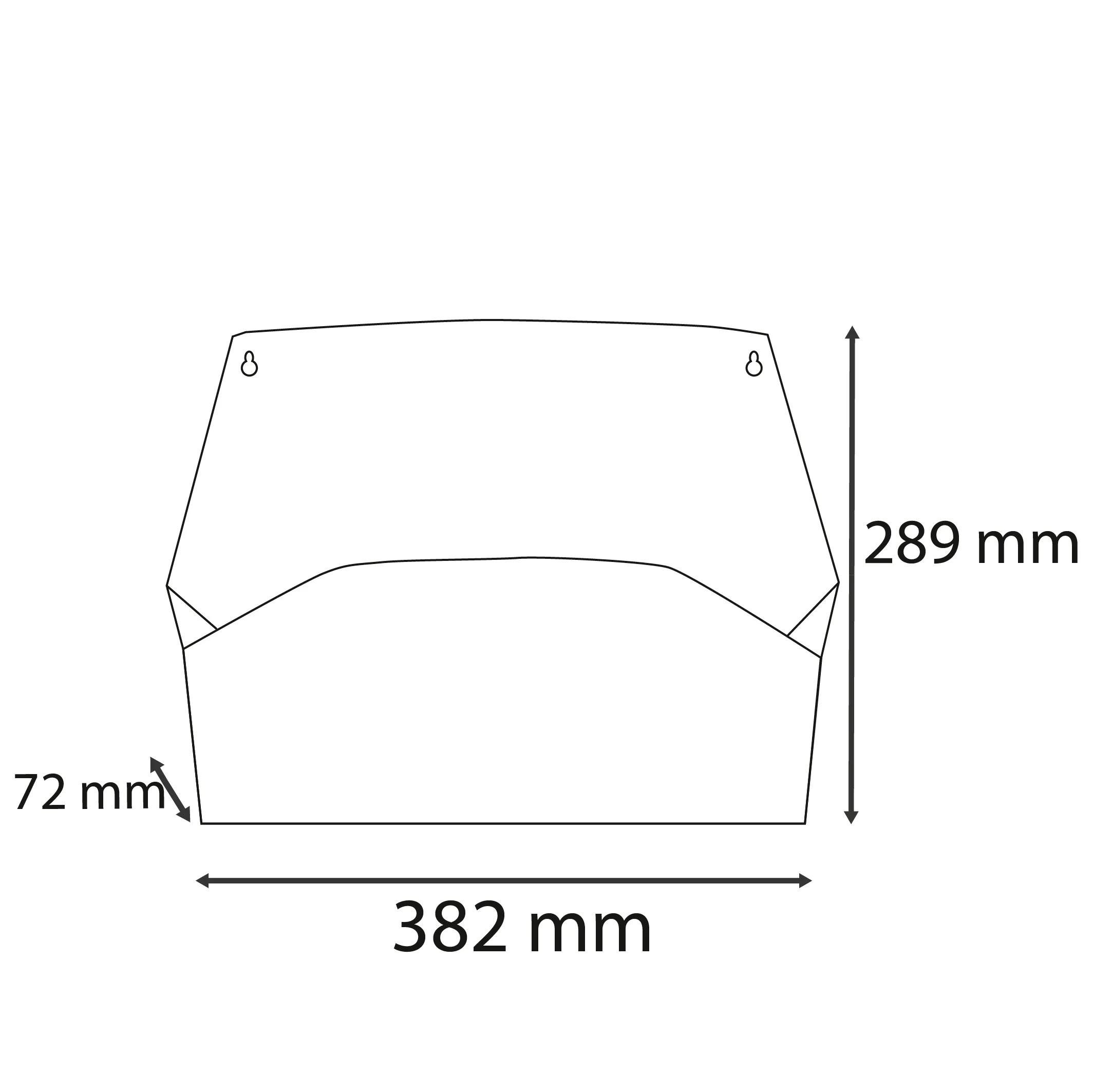EXACOMPTA Aufbewahrungsbox Set 3 Wandprospekthaltern, 1 Fach, 72x382x289 mm, sortiert 611808SETD, Ordnungsmappen