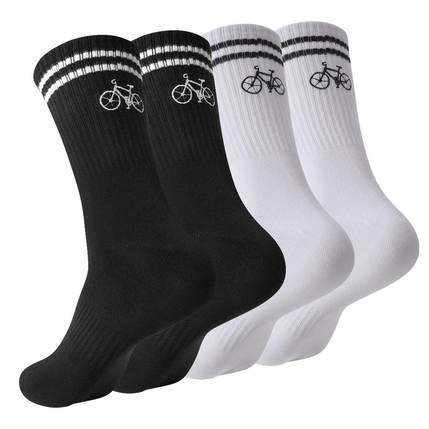 LuxusKollektion Sportsocken Fahrradsocken Herren Damen 39-44 Motiv