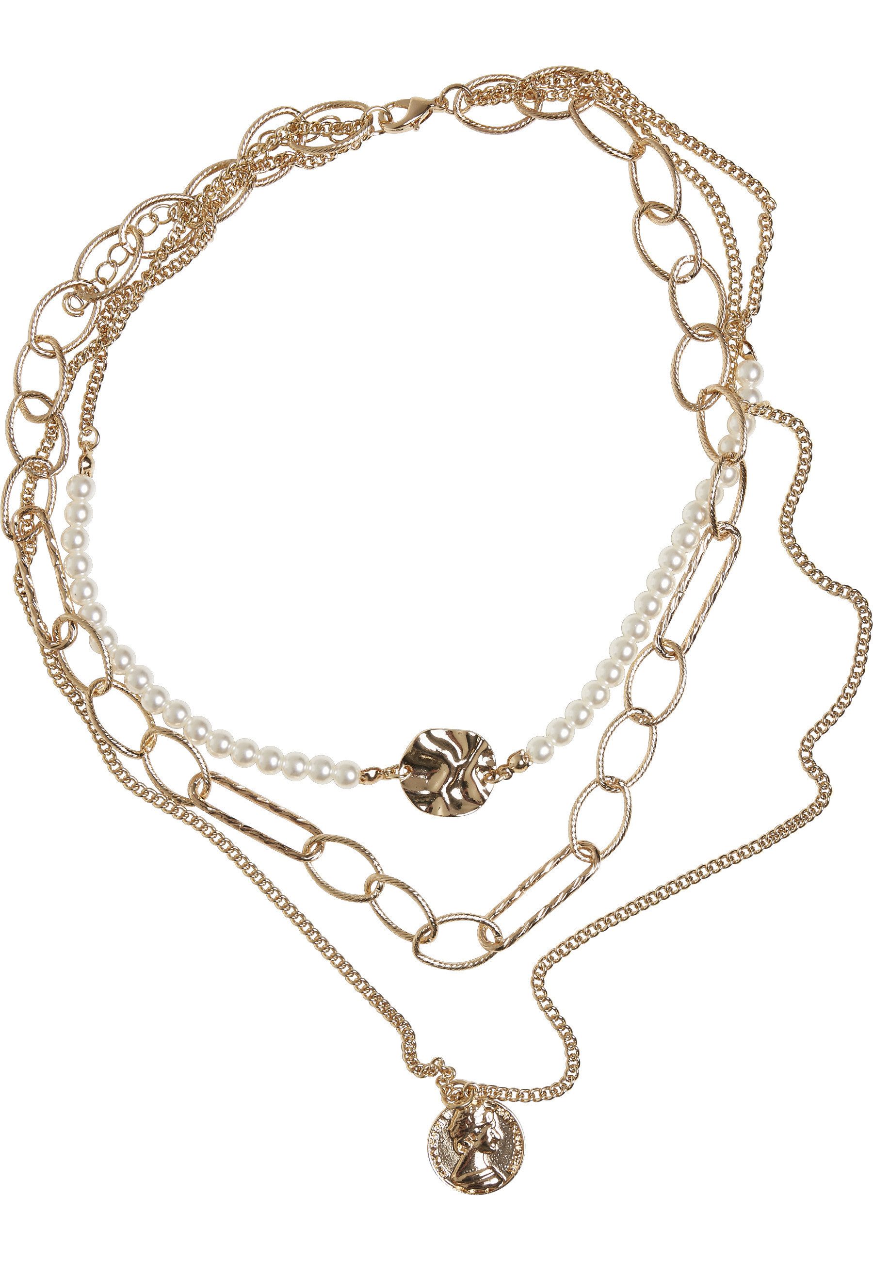 URBAN CLASSICS Edelstahlkette Urban Classics Unisex Ocean Layering Necklace günstig online kaufen