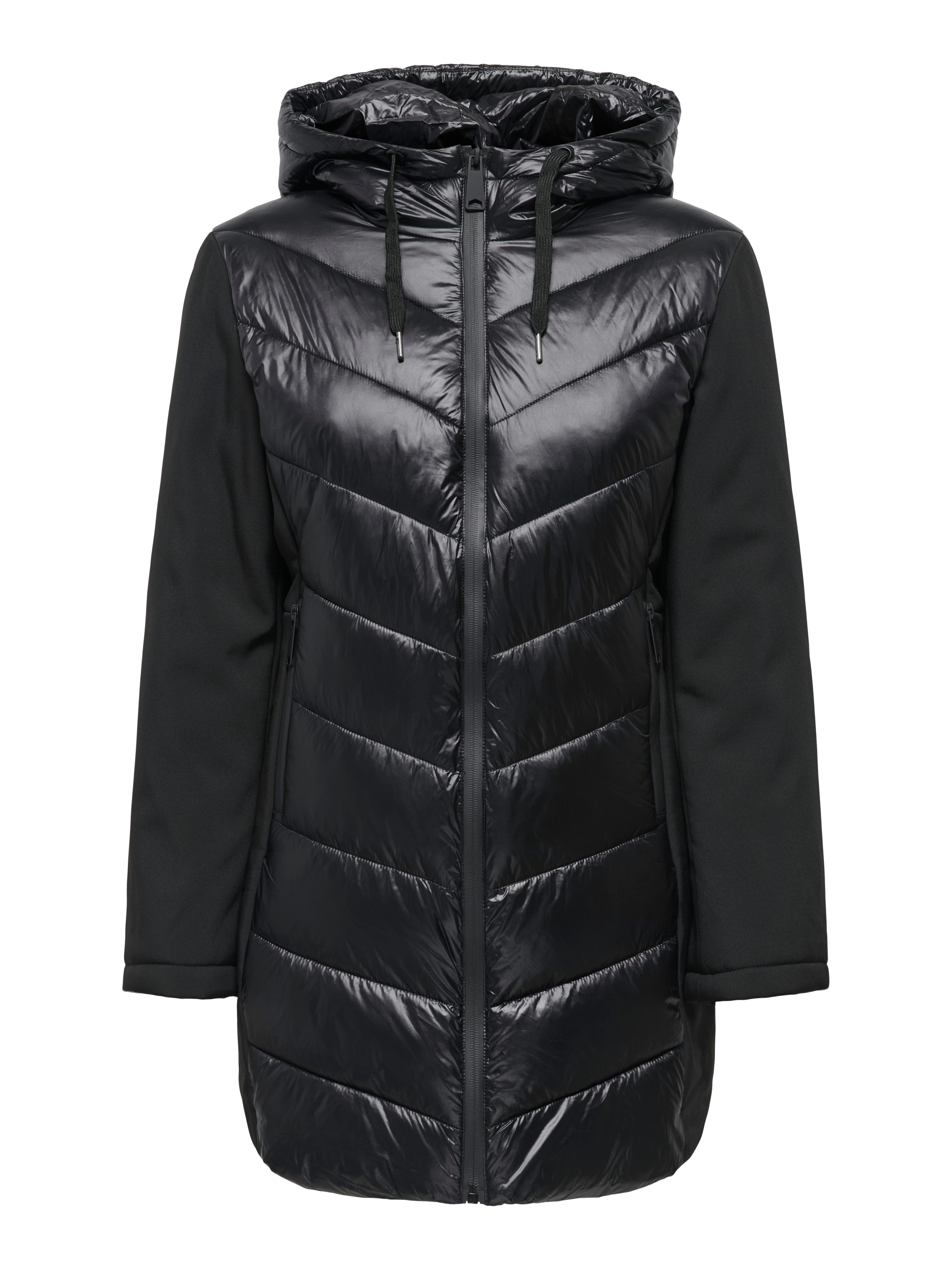 ONLY Steppmantel ONLSOPHIE MY PUFFER JACKET CC OTW Kunstfaser, mit Kapuze und Kordelzug