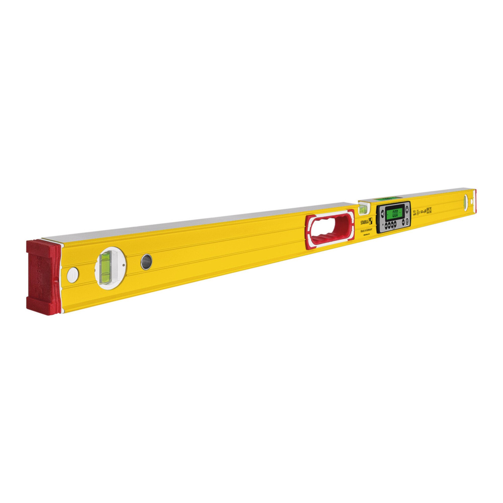 Stabila Wasserwaage STABILA Digitale Wasserwaage TECH 196 DL, 122 cm, wasser- und staubdic