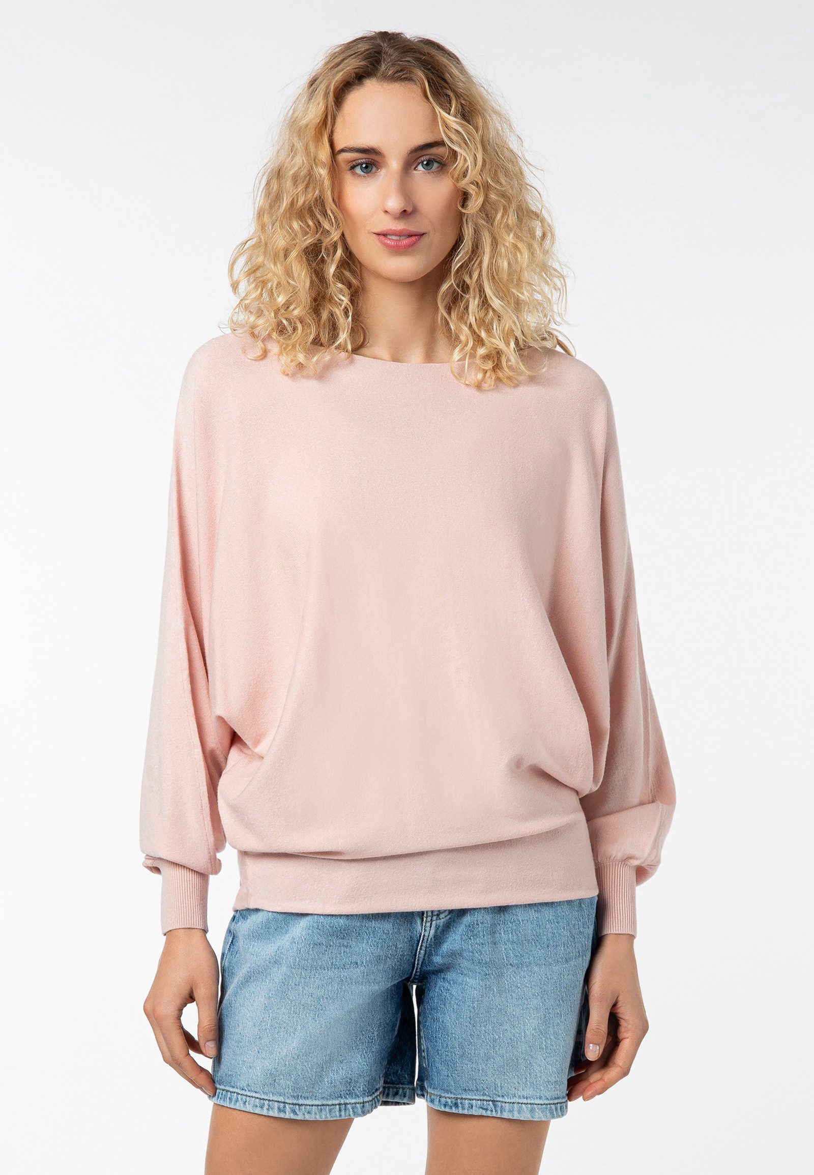 SUBLEVEL Strickpullover Strickpullover Fledermaus günstig online kaufen