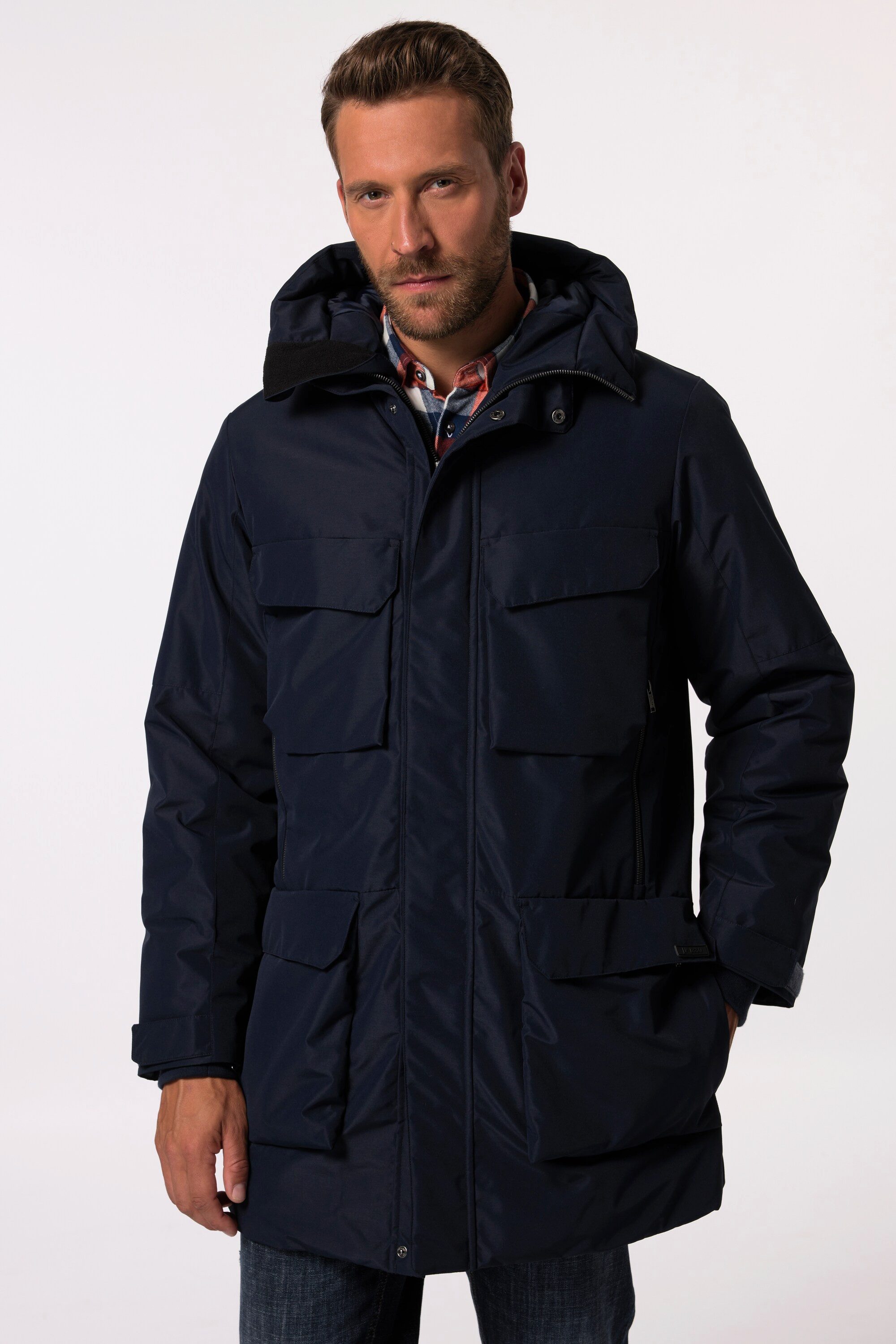 Parka Parka Kapuze viele Taschen