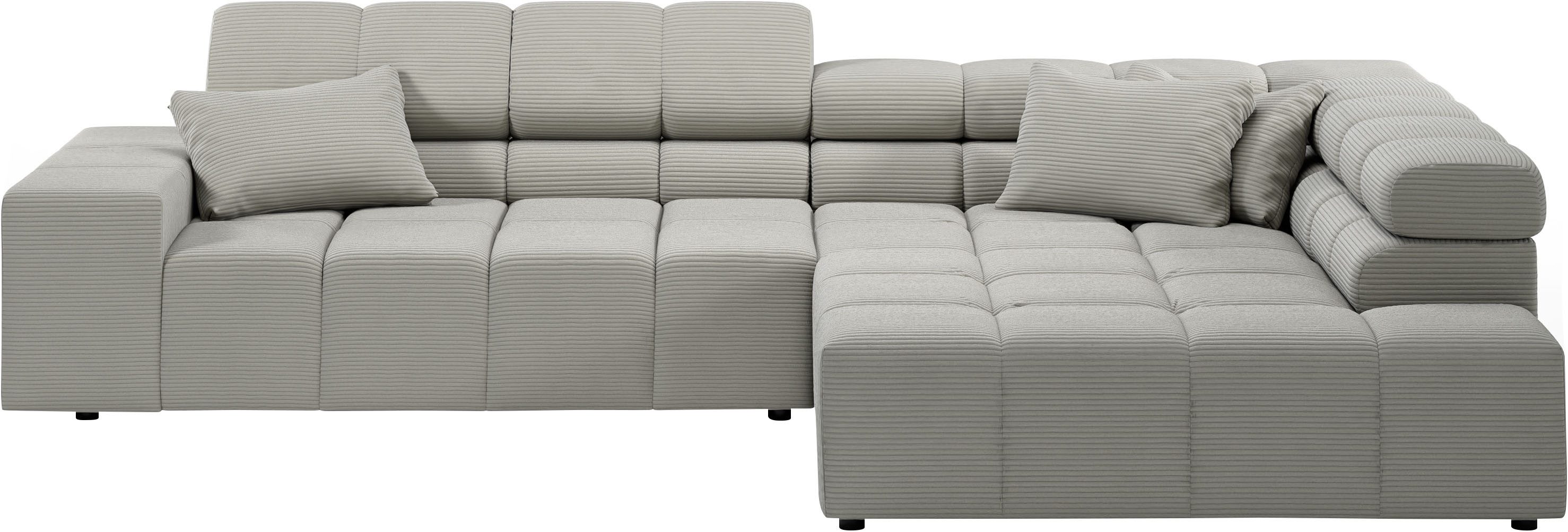 INOSIGN Ecksofa "Ancona incl. Kopfteilverstellung, OTTOs Choice, Breite 319 günstig online kaufen