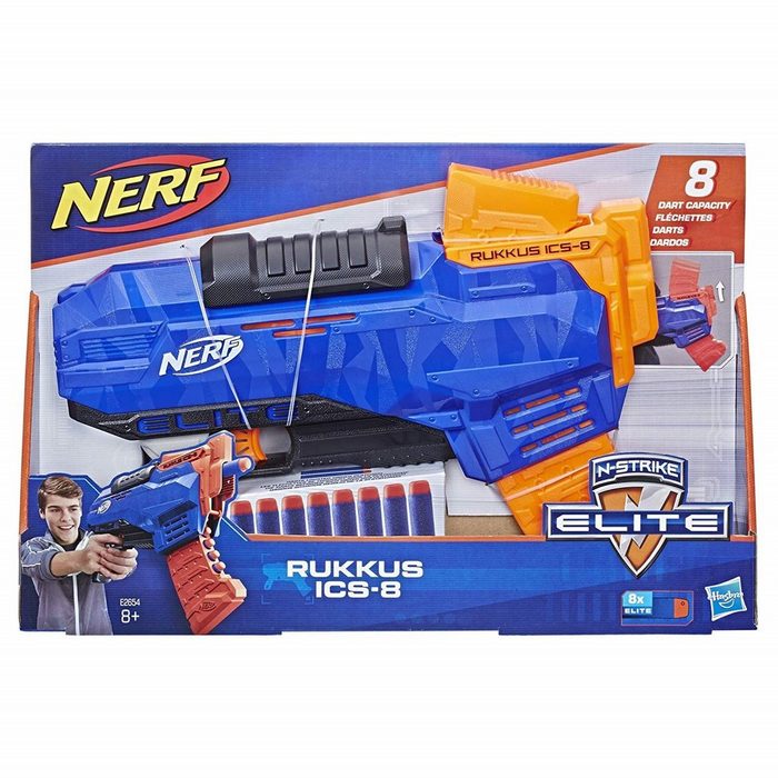 Hasbro Spielzeug-Gartenset E2654EU4 Nerf N-Strike Elite Rukkus ICS-8