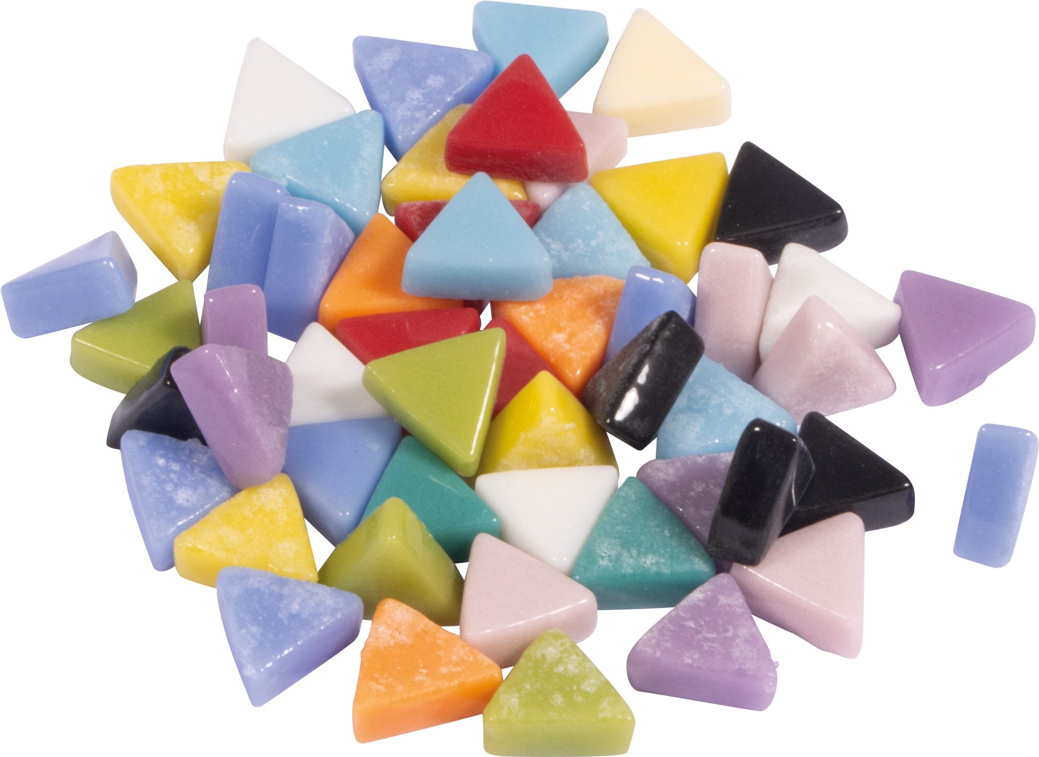 Rayher Dekoobjekt Glas-Mosaik Triangle, 500 g, ca.1090 Stück