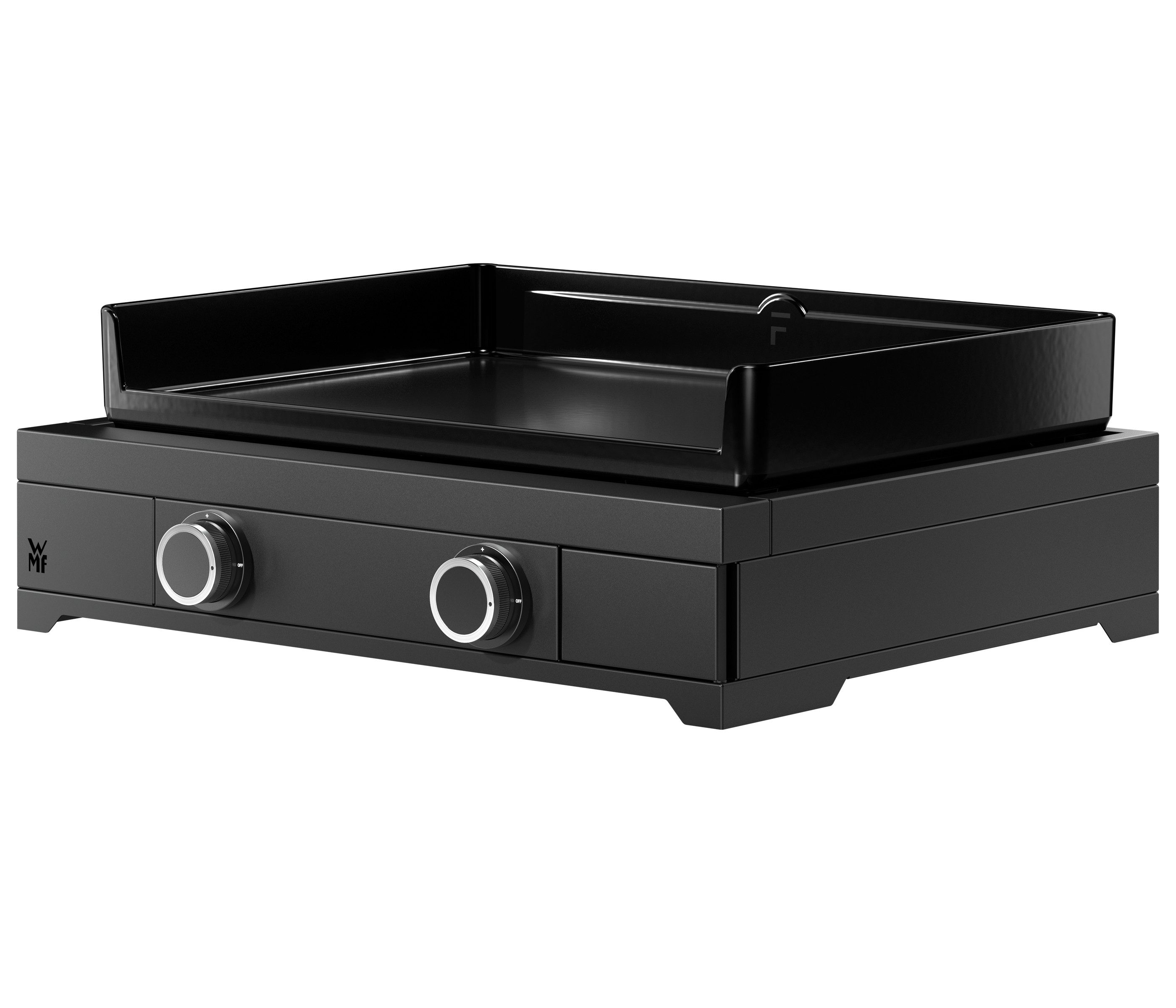 WMF Gasgrill Gasgrill Plancha Edition 60G, 6300 W, Grillfläche 61 x 40 cm, mit zwei Kochzonen, je flexibel und getrennt regelbar