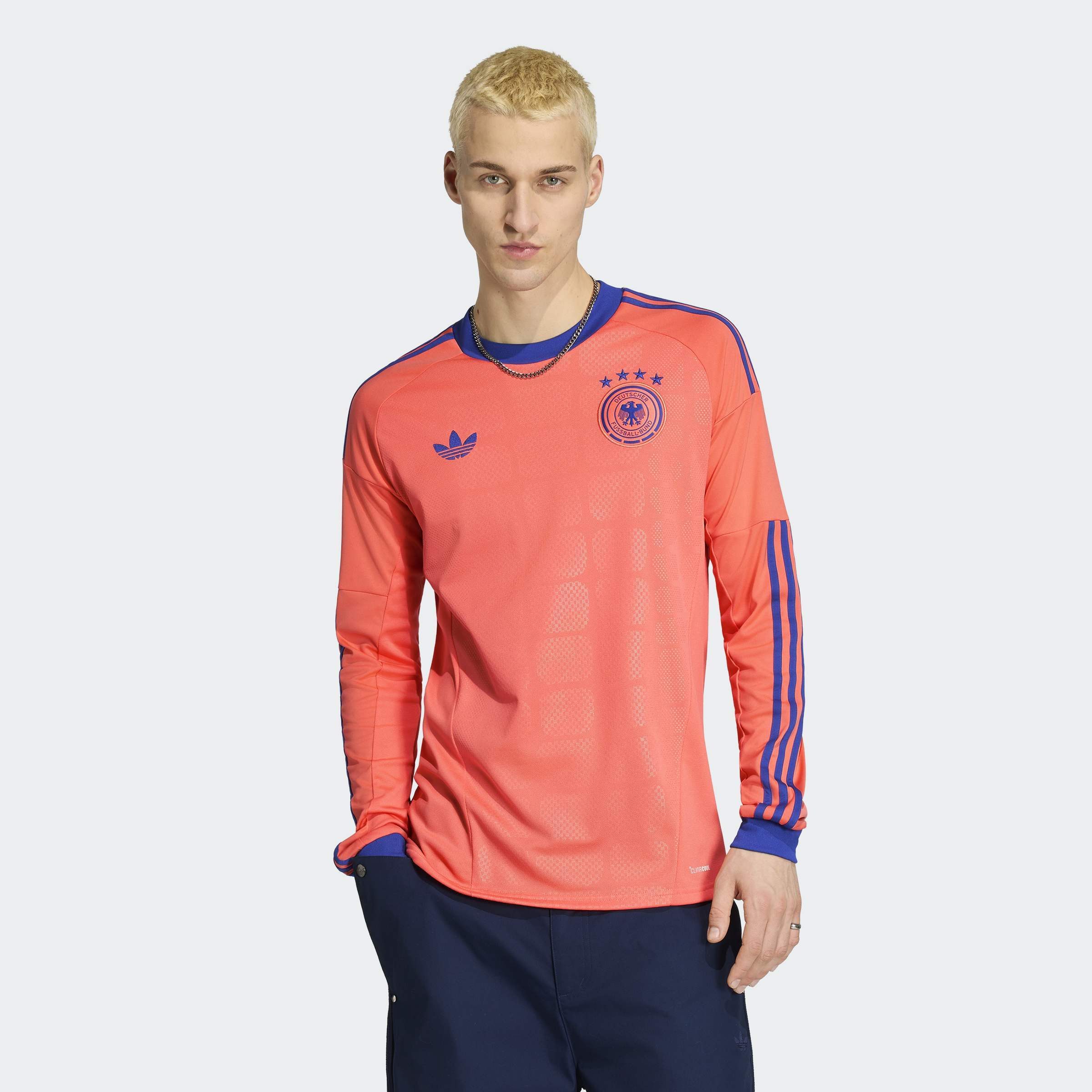 Fußballtrikot DEUTSCHLAND 26 TORWART-AUSWÄRTSTRIKOT, LANGÄRMLIG