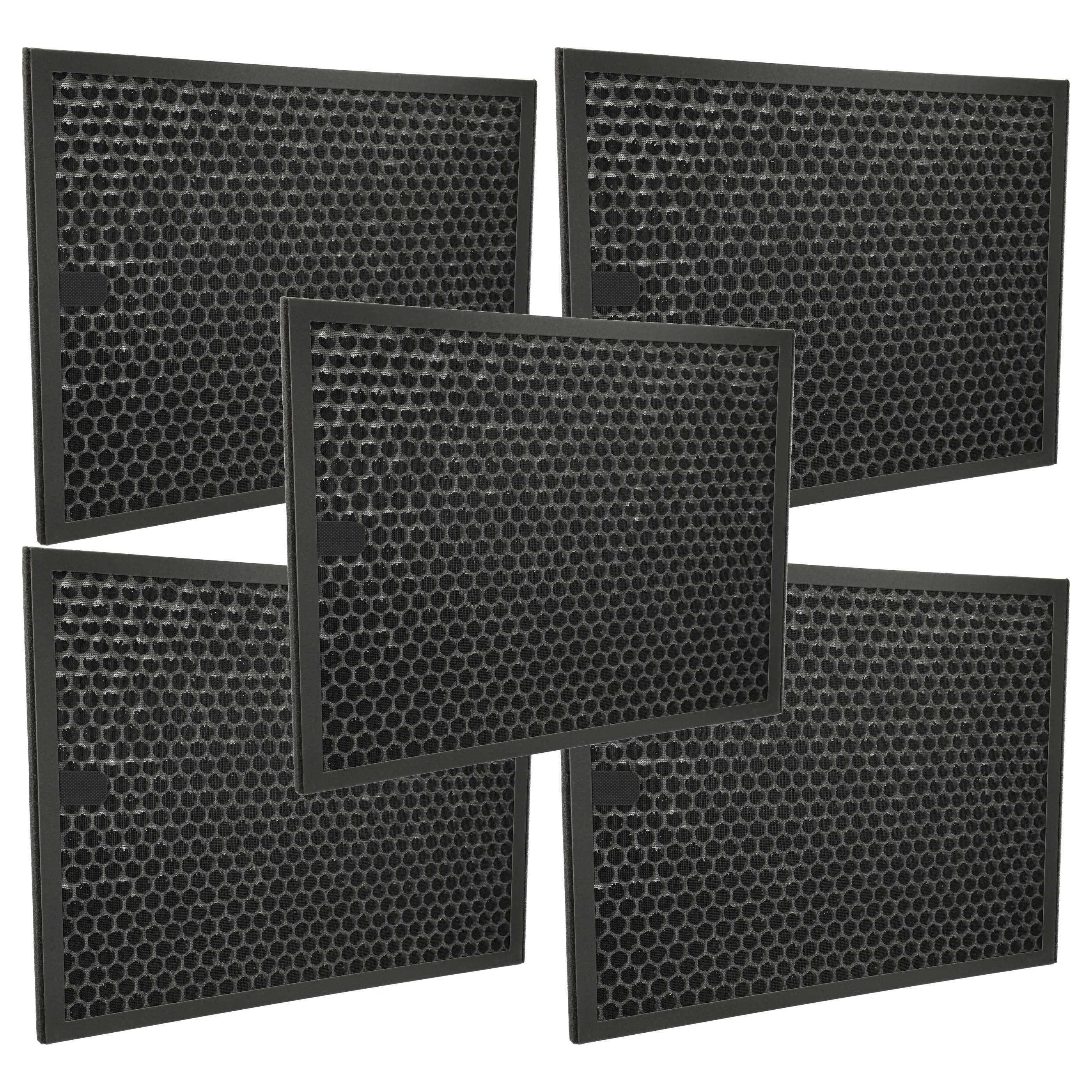 vhbw Aktivkohlefilter passend für Philips AC4550/10, AC3256/10, AC3259/10 Luftreiniger, Zubehör für Philips AC4550/10 AC3256/10 AC3259/10