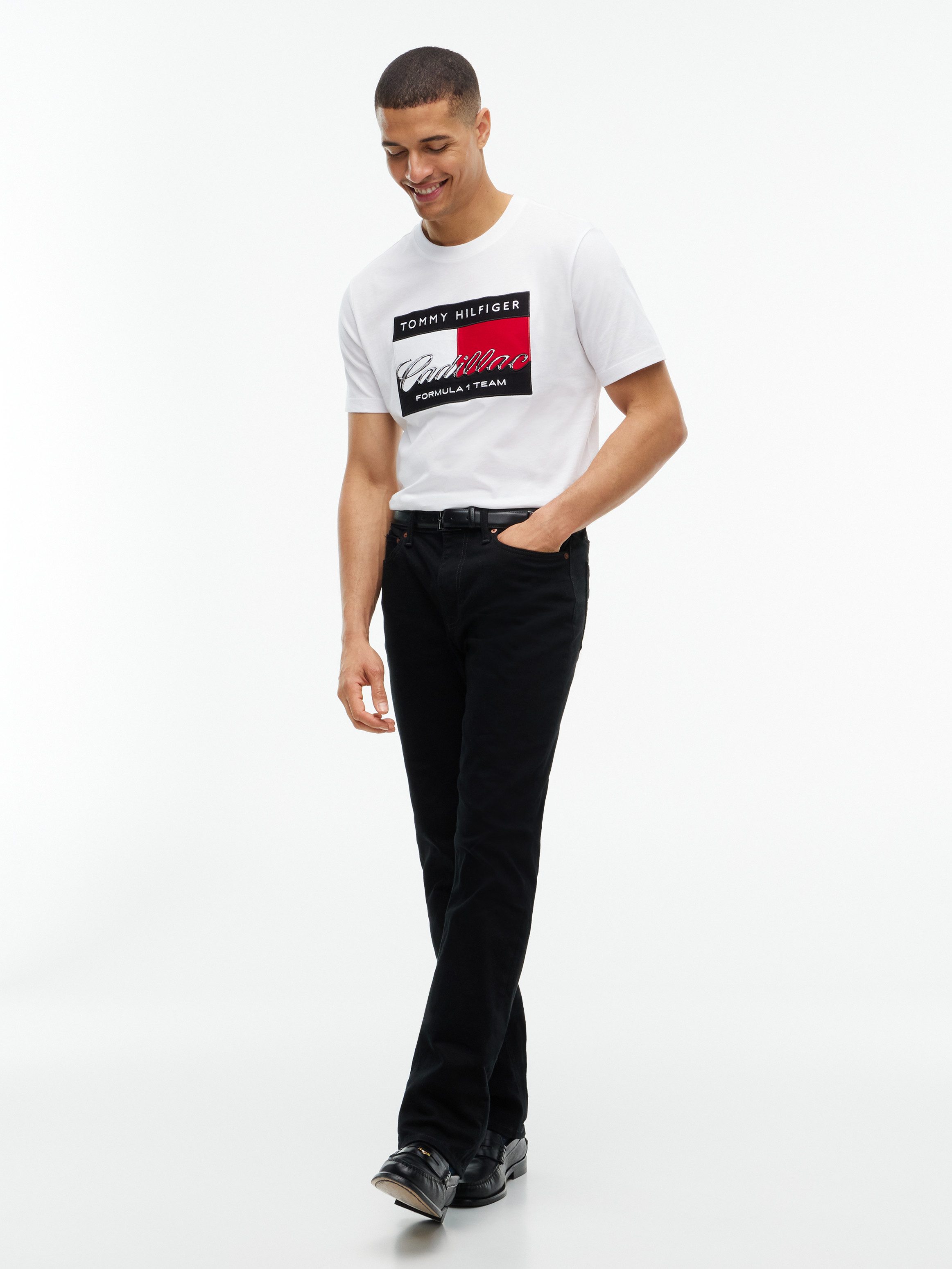 Tommy Hilfiger T-Shirt TH x Cadillac Formula 1® Team GRAPHIC FLAG aus Baumwoll-Jersey, Unisex – Bild 5 von 5