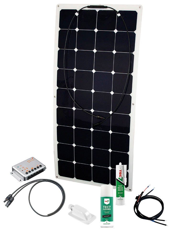 Phaesun Solaranlage Kit, W, Monokristallin, 130 W, 130 (Komplett-Set) Rise Energy Generation Flex