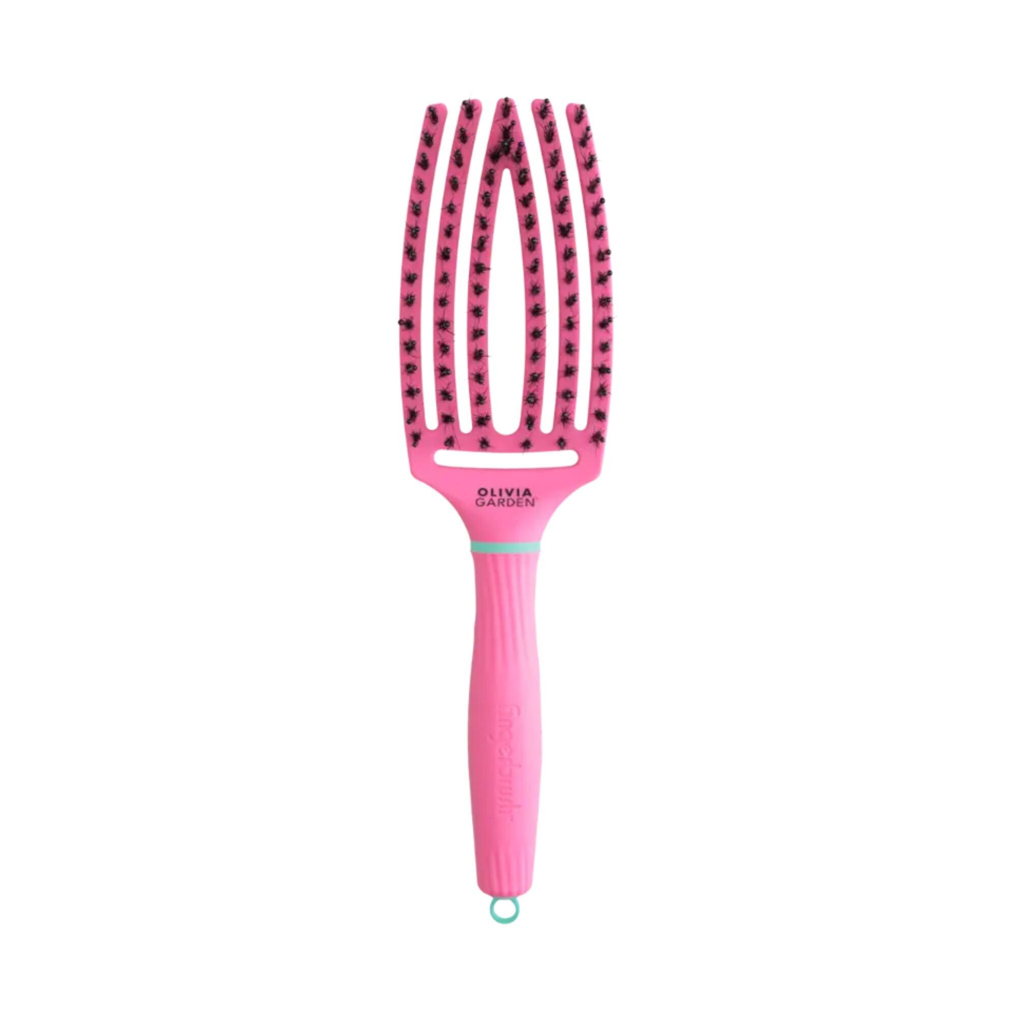 OLIVIA GARDEN Haarentwirrbürste Og Fingerpinsel Combo Child Lollipop Rosa