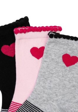 MINOTI Kurzsocken 3 Paar Socken (3y-14y)