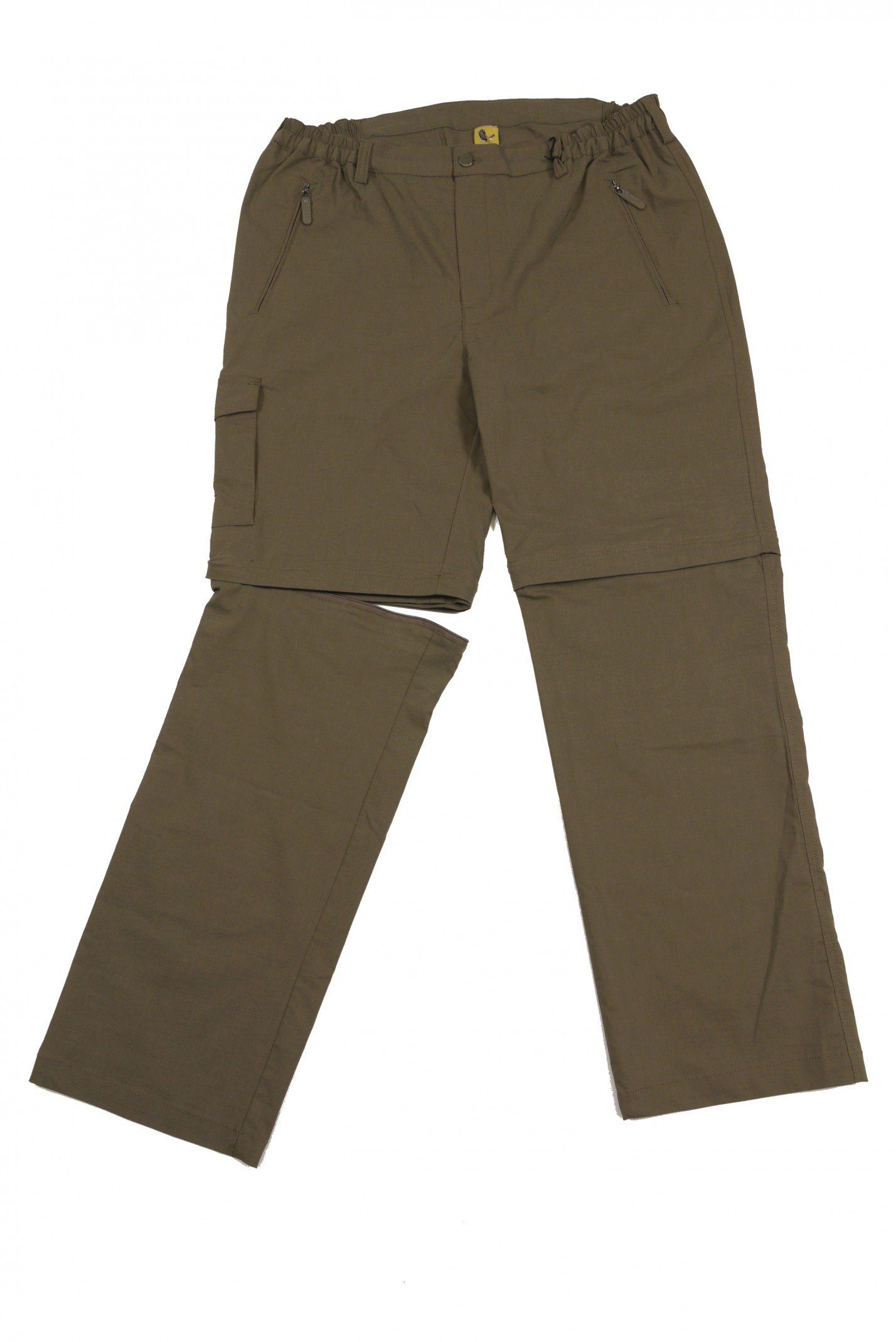 ABRAXAS Zip-off-Hose Outdoor Zipp-off-Hose von Abraxas in Übergrößen bis 10XL, khaki