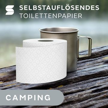 Satino by WEPA Toilettenpapier liquify - schnell auflösend - perfekt für Camping, Outdoor, Reisen (8-St)