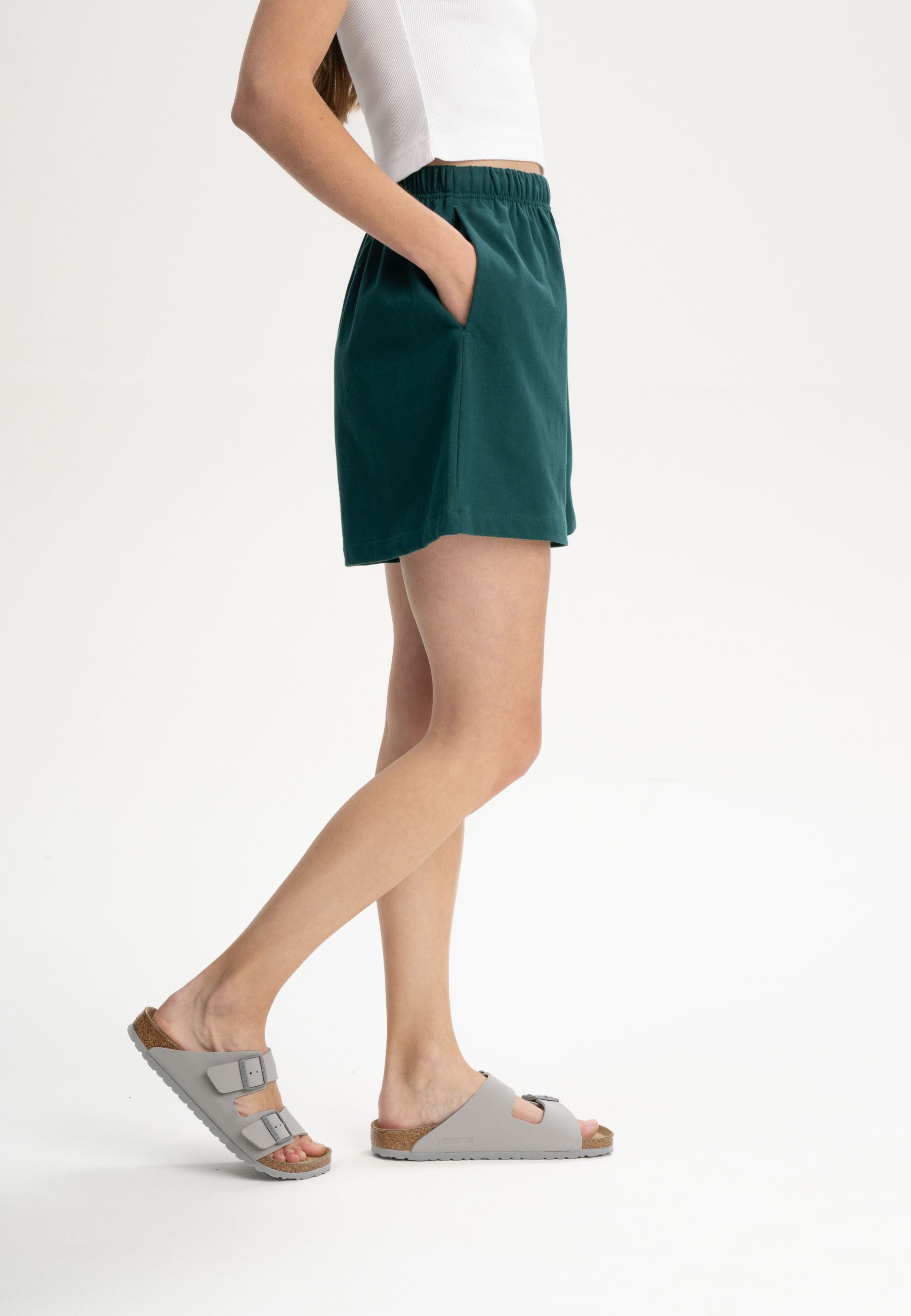 MELA Shorts Jersey Shorts Style JIVIKA Zwei Seitentaschen