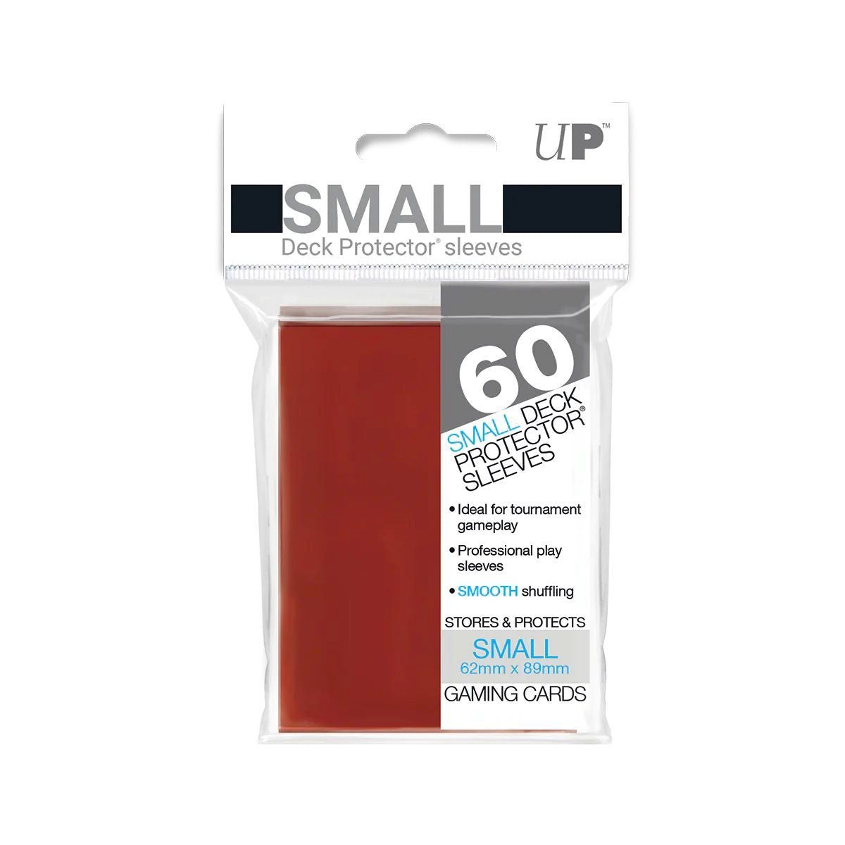 Ultra Pro Sammelkarte Ultra Pro Gloss Small Deck Protector Sleeves (60), Rot