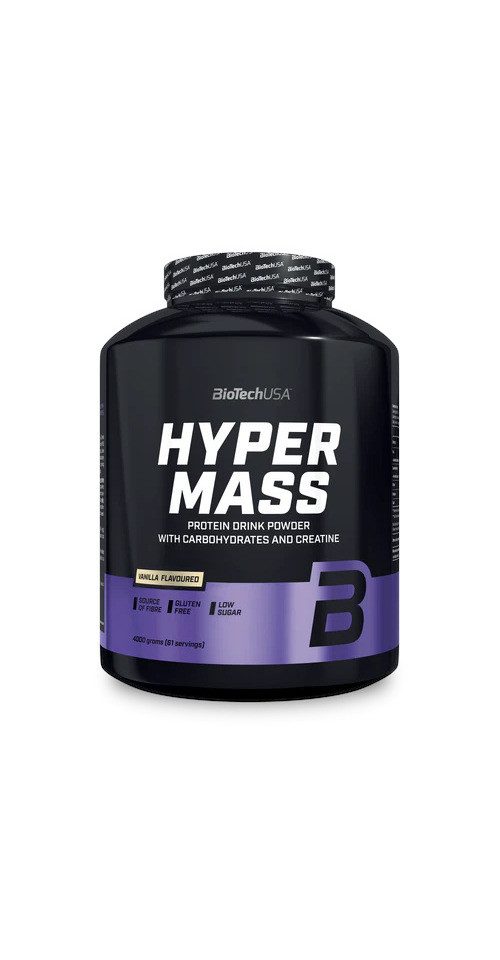Biotech USA BioTech Hyper Mass - 4000g - Vanille Pulver, 4 g, Pulver
