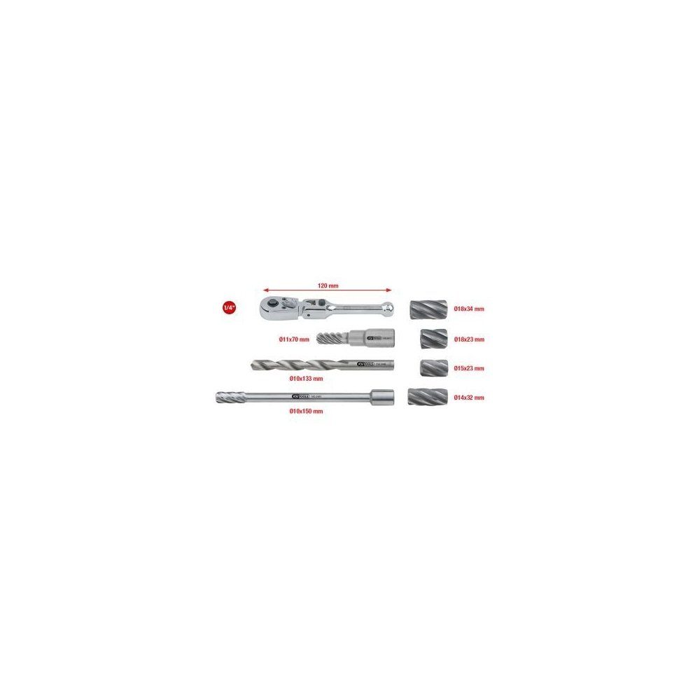 MASTER KS Montagewerkzeug 150.2410 Tools Reibahlen- 150.2410, Sensoren- ABS- Satz