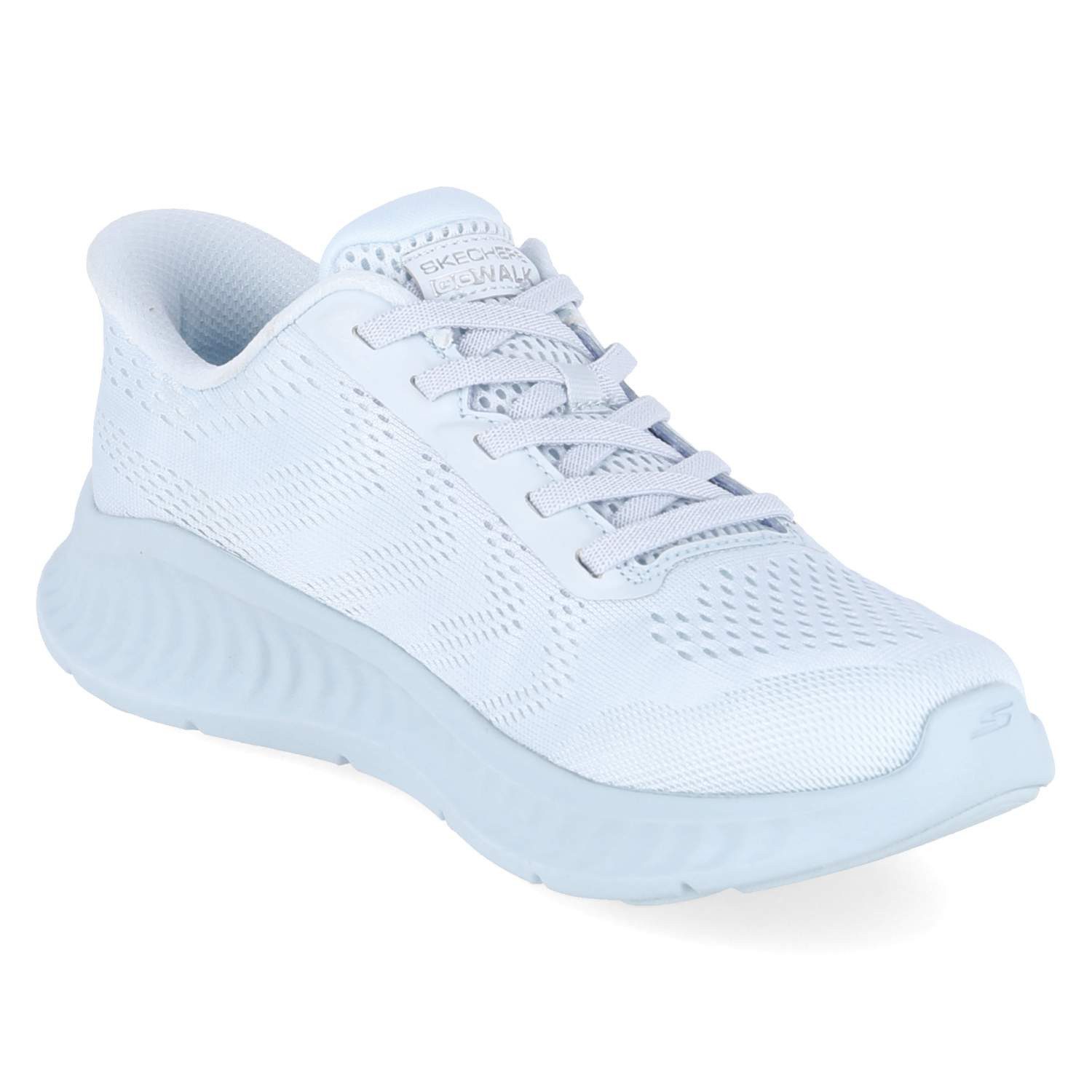 Skechers Skechers Slip On Sneaker 125643 LTBL Damen Textil blue Schnürschuh – Bild 5 von 5