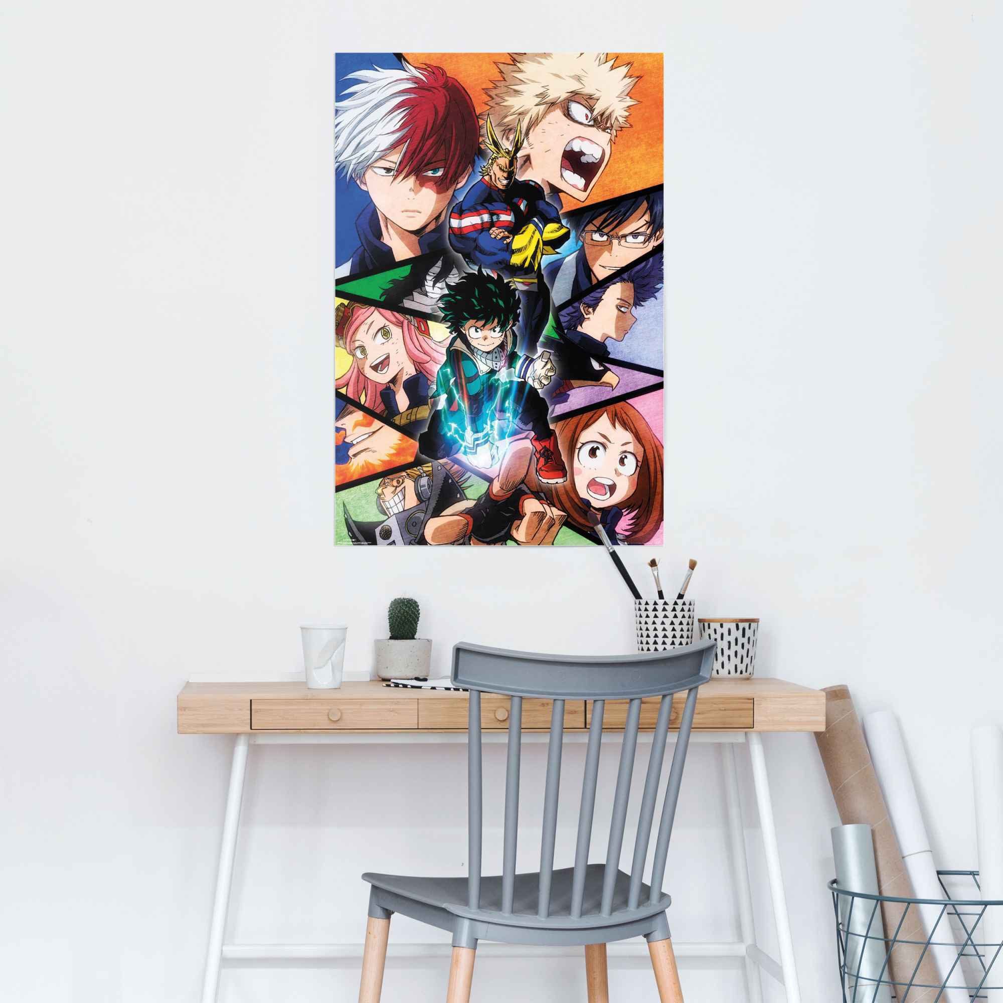 Reinders! Poster »My Hero Academia Japan - Manga - Superheld - Anime«, (1 Stück)-HomeTrends