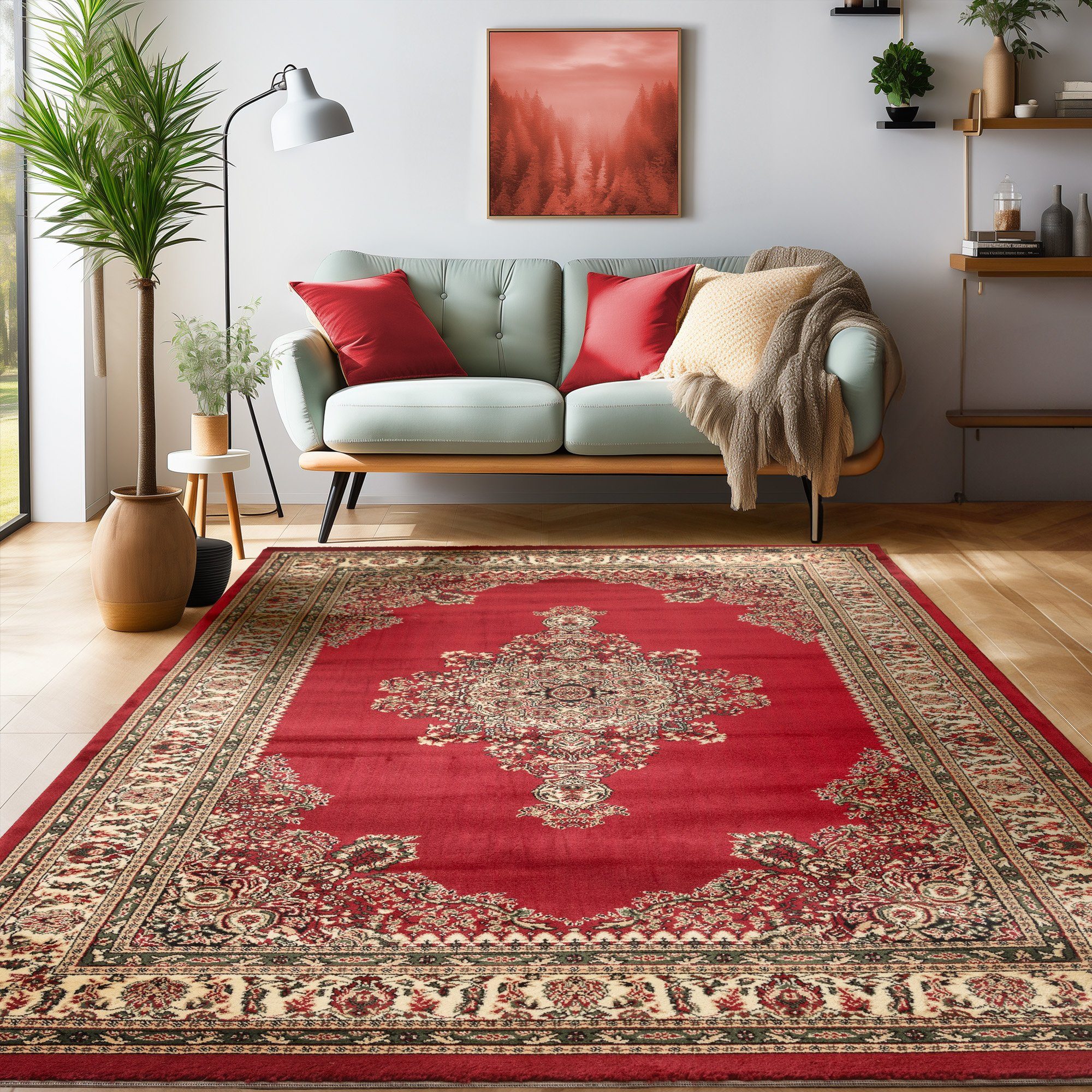 SIMPEX24 Orientteppich Orientalisch Design, Läufer, Höhe: günstig online kaufen