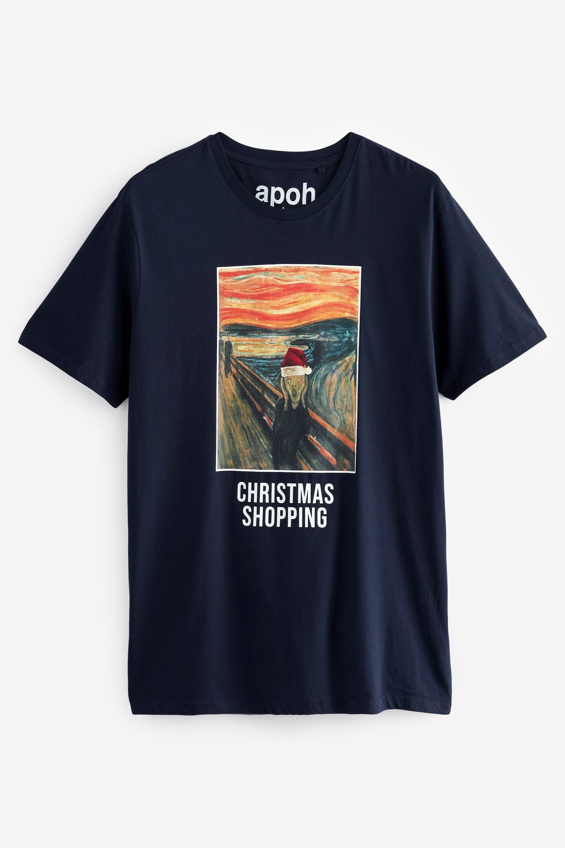 T-Shirt T-Shirt mit Weihnachtsmotiv Next (1-tlg)