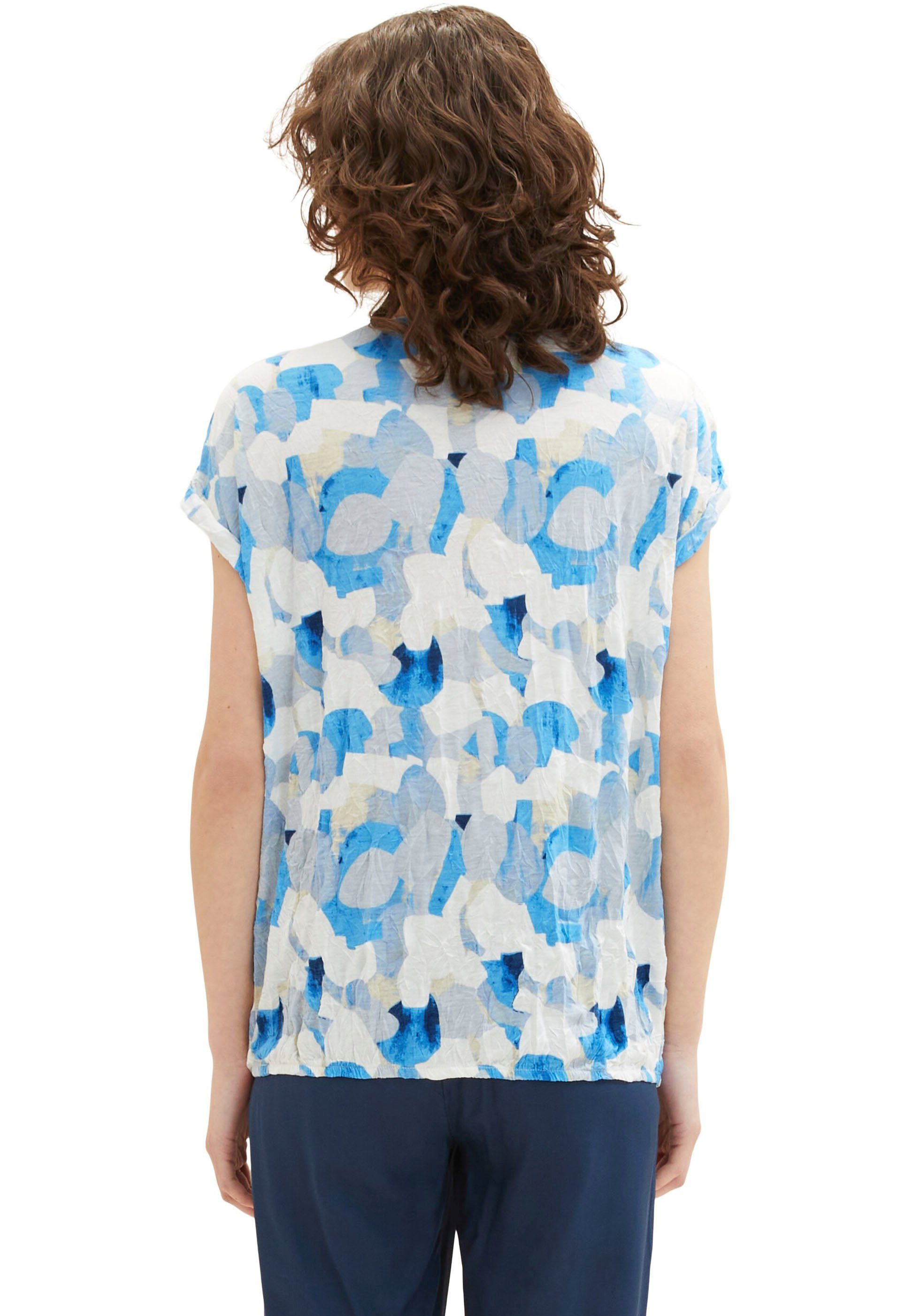 TOM TAILOR T-Shirt shape blue