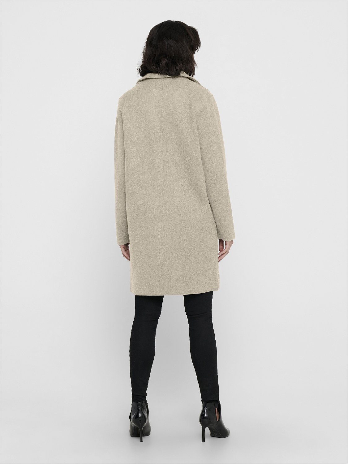 ONLY Langmantel ONLCARRIE BONDED COAT OTW NOOS Polyester, lässig weit