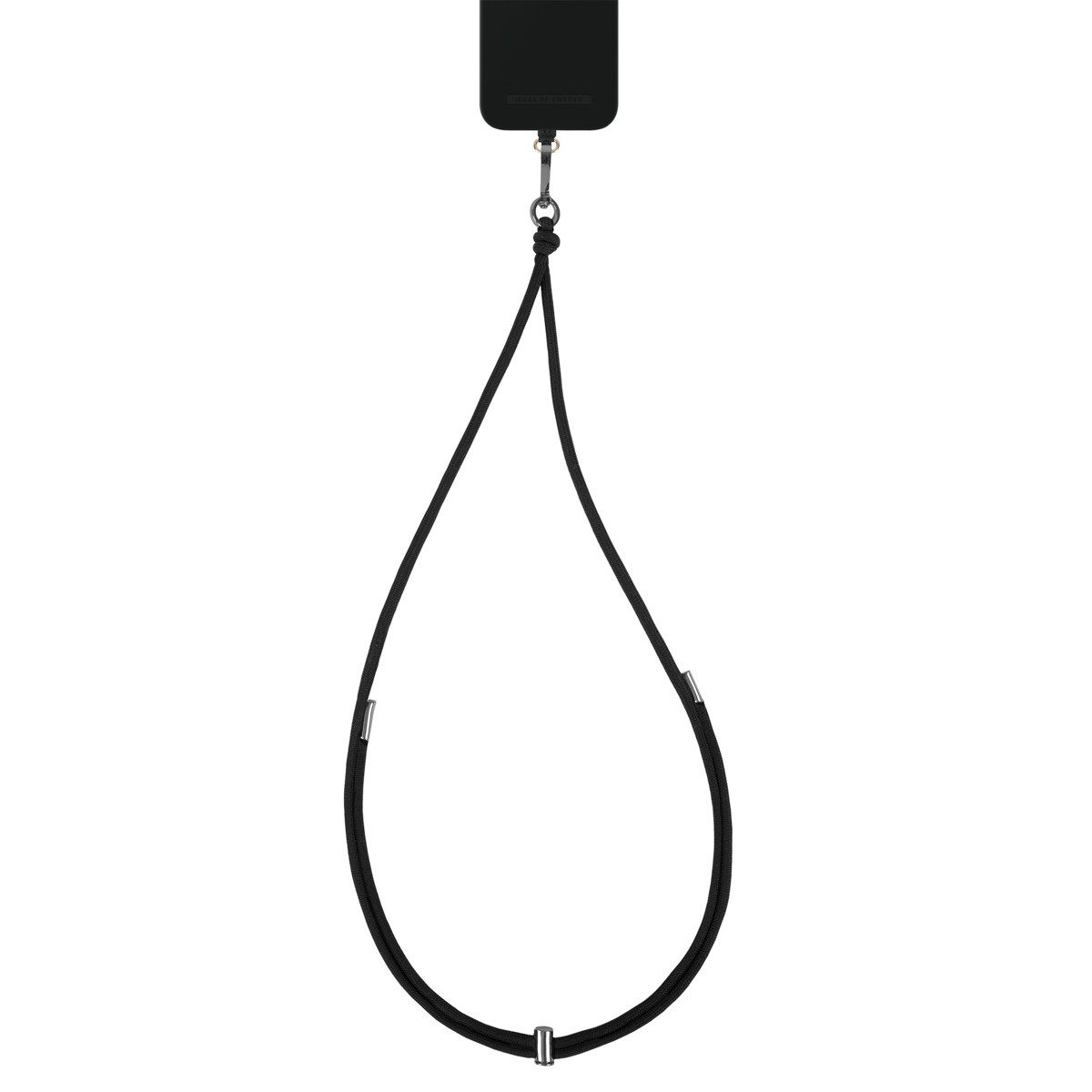 iDeal of Sweden Smartphone-Tragegurt iDeal of Sweden Phone Cord Strap Universal - Coal Black, (1-tlg)