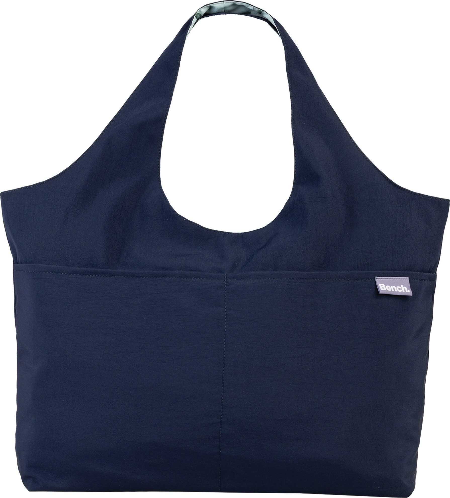 Bench. Сумки для покупок Bench Сумки для покупок Nylon washed blau (Shopper), Damen Сумки для покупок Nylon, washed, blau ca. 60cm x ca. 16cm