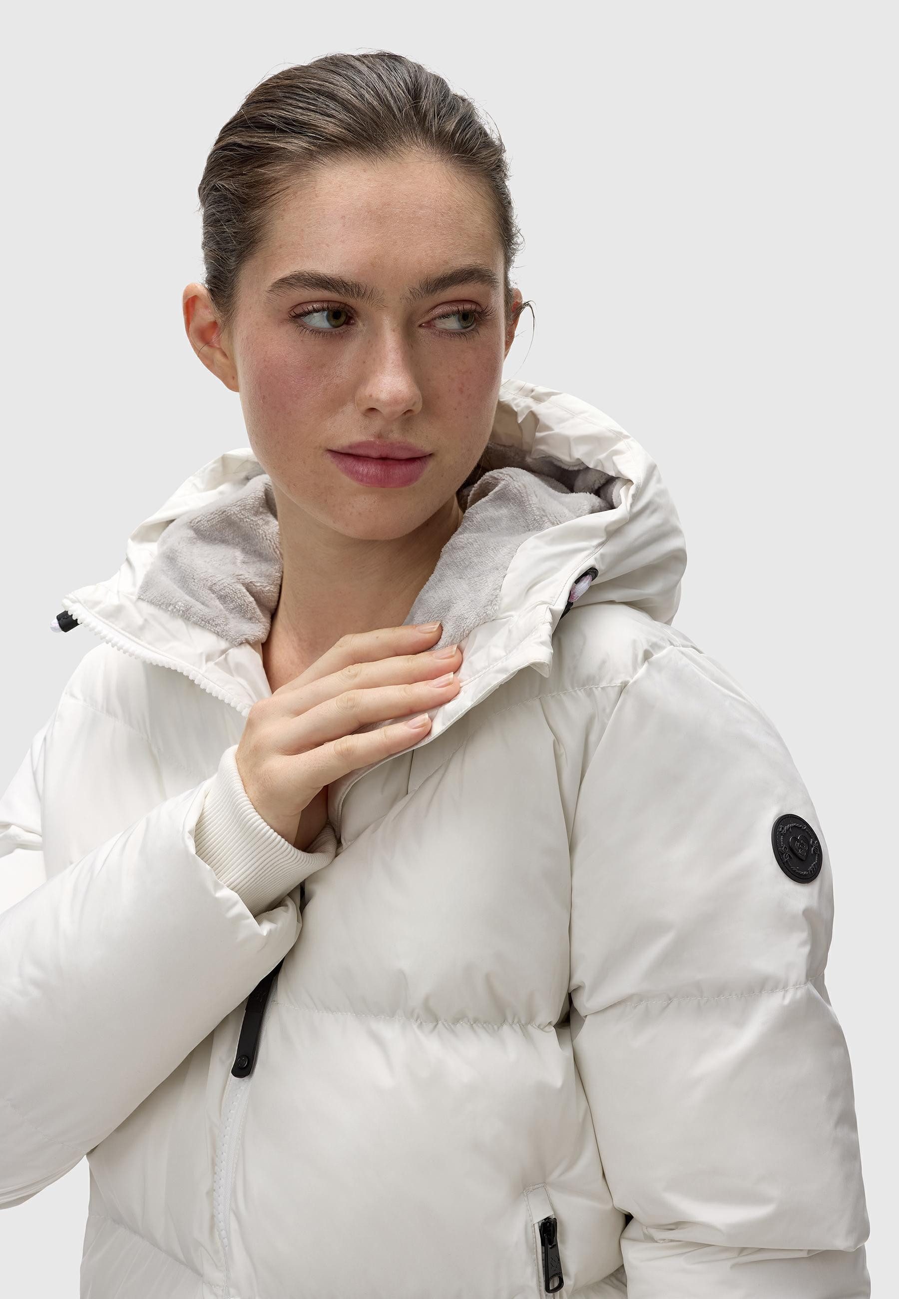 Ragwear Steppjacke Briony Wasserdichte Damen Winterjacke mit Kapuze