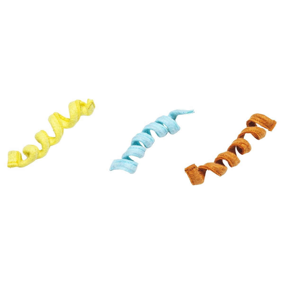 Beeztees Tierkuscheltier Katzenspielzeug Kitten Hüpfende Spirale Gatos - 3 Stück