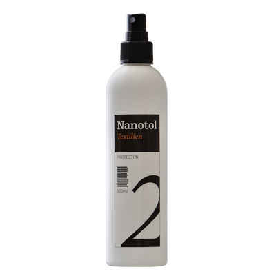 Nanotol Textilien Protector Imprägnierspray (Nanoversiegelung für Schuhe, Kleidung, Polstermöbel, Markisen, Teppiche etc. - ein Produkt für ALLE Textilien, 20m² pro L), lösungsmittelfrei, geruchslos, 100% durchsichtig